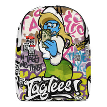 Load image into Gallery viewer, SMURFETTE SELFIE BAG PACK BY TAGTEESNYC