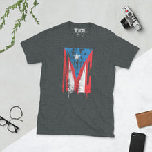 Load image into Gallery viewer, TAG TEES NYC PUERTO RICAN FLAG Short-Sleeve Unisex T-Shirt
