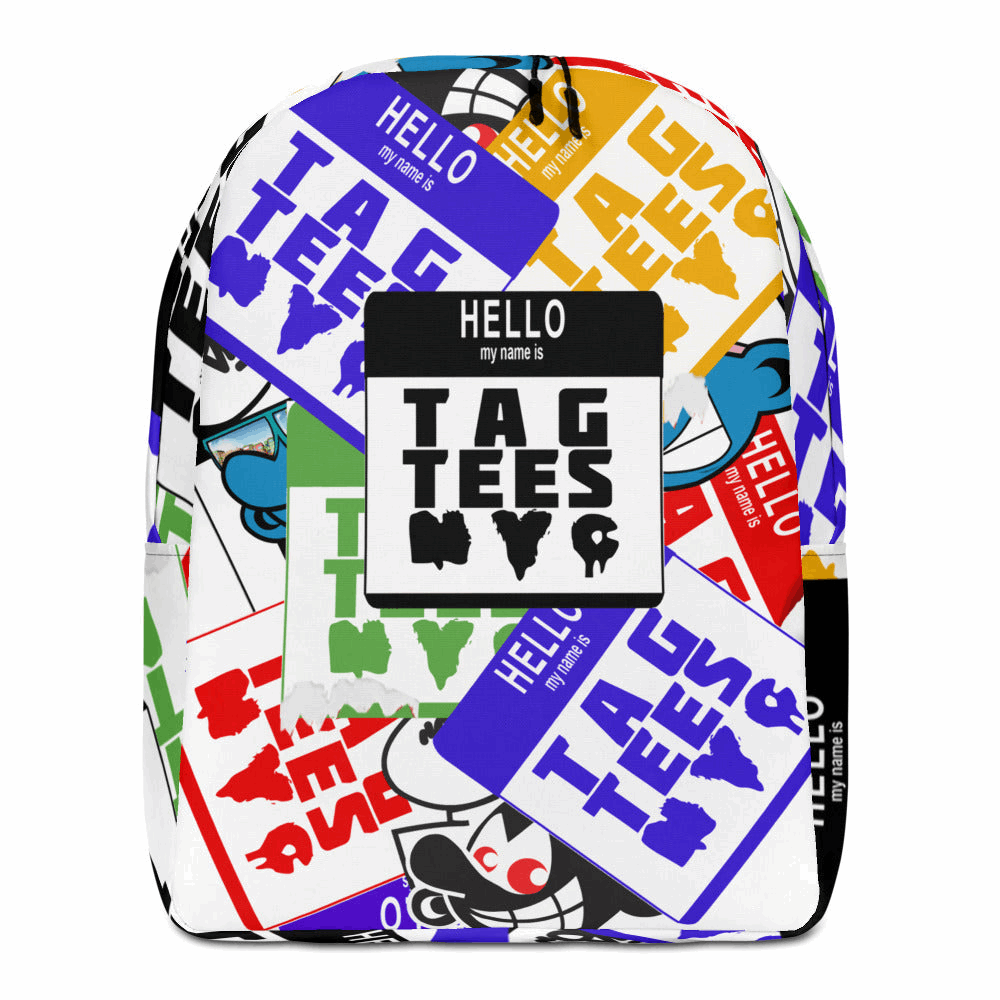 Tag tees NYC Backpack