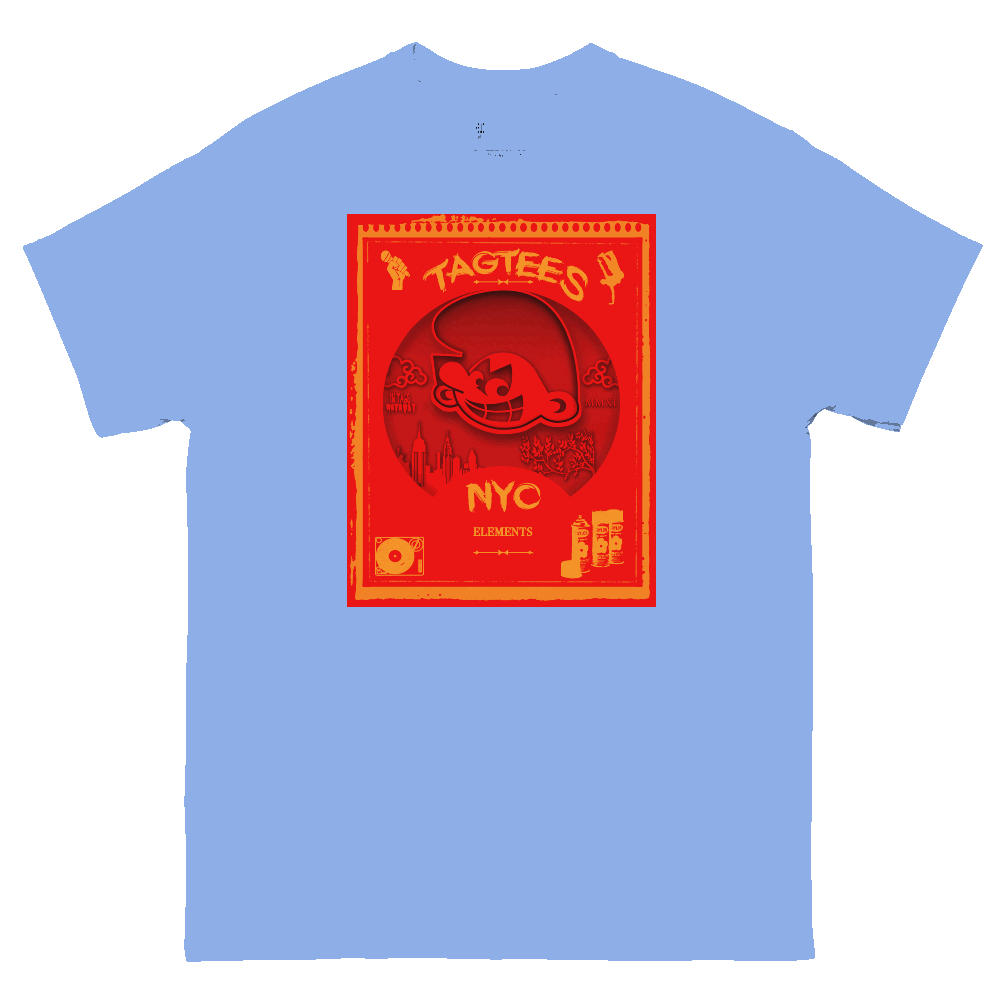 TagTeesNYC Elements heavyweight tee