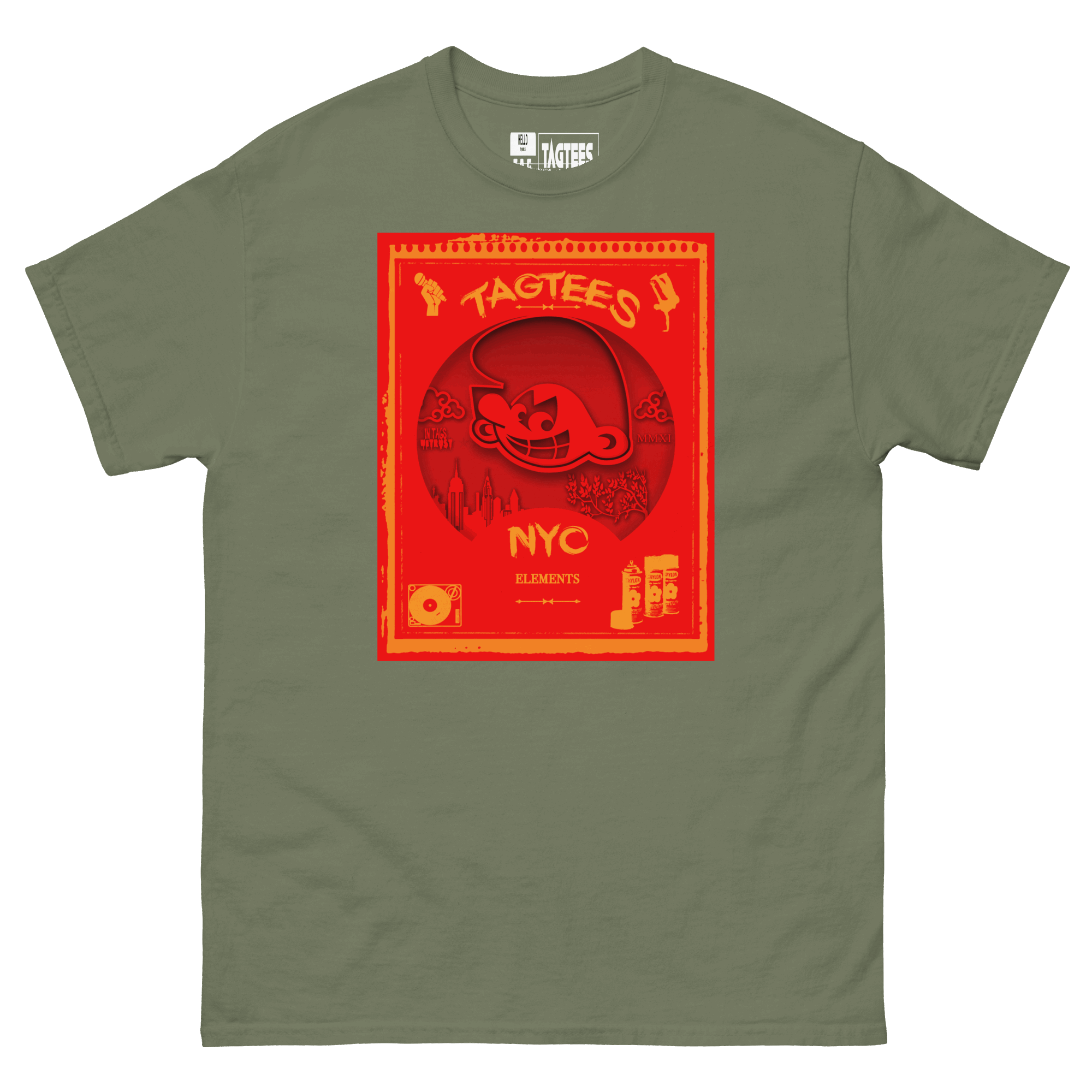 TagTeesNYC Elements heavyweight tee