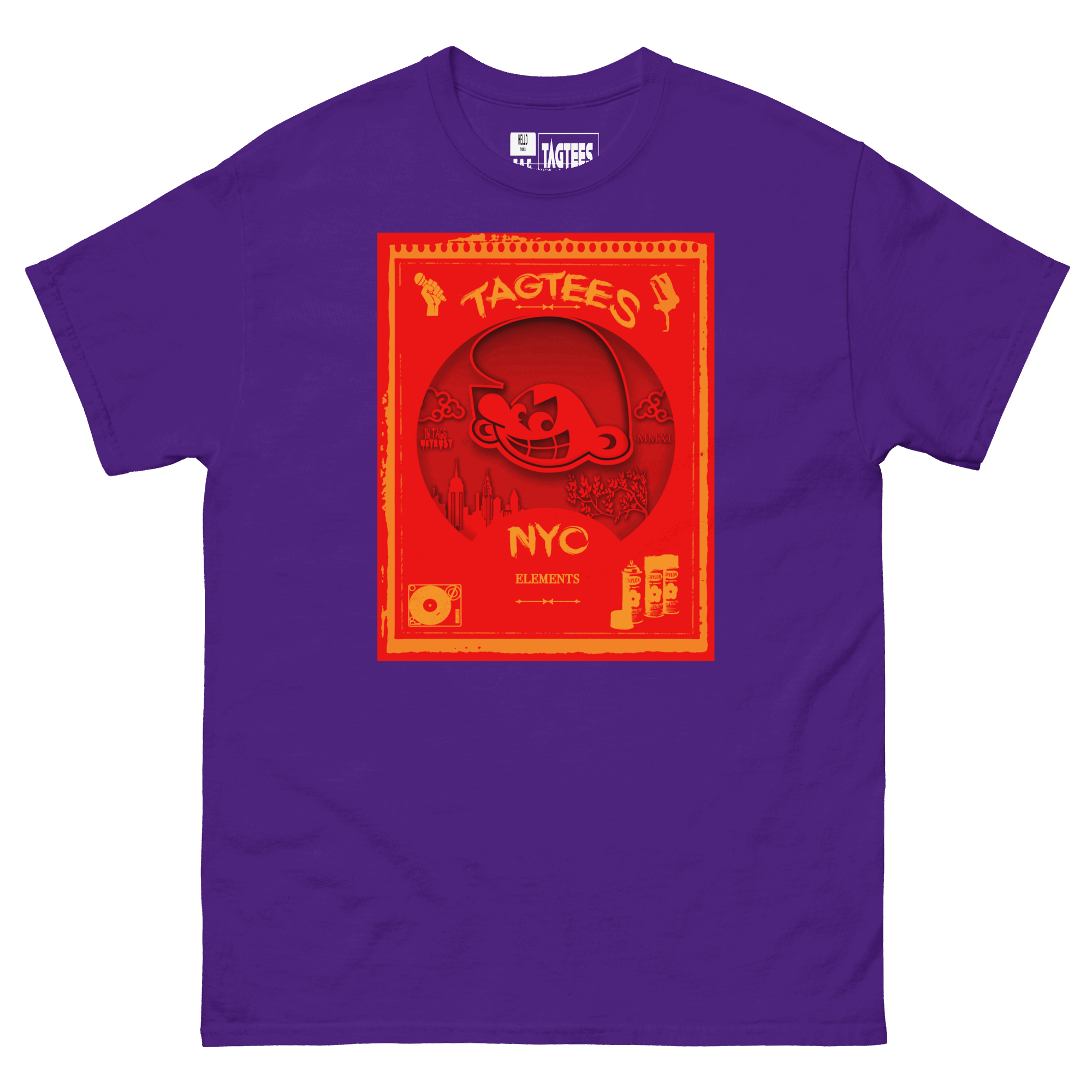 TagTeesNYC Elements heavyweight tee