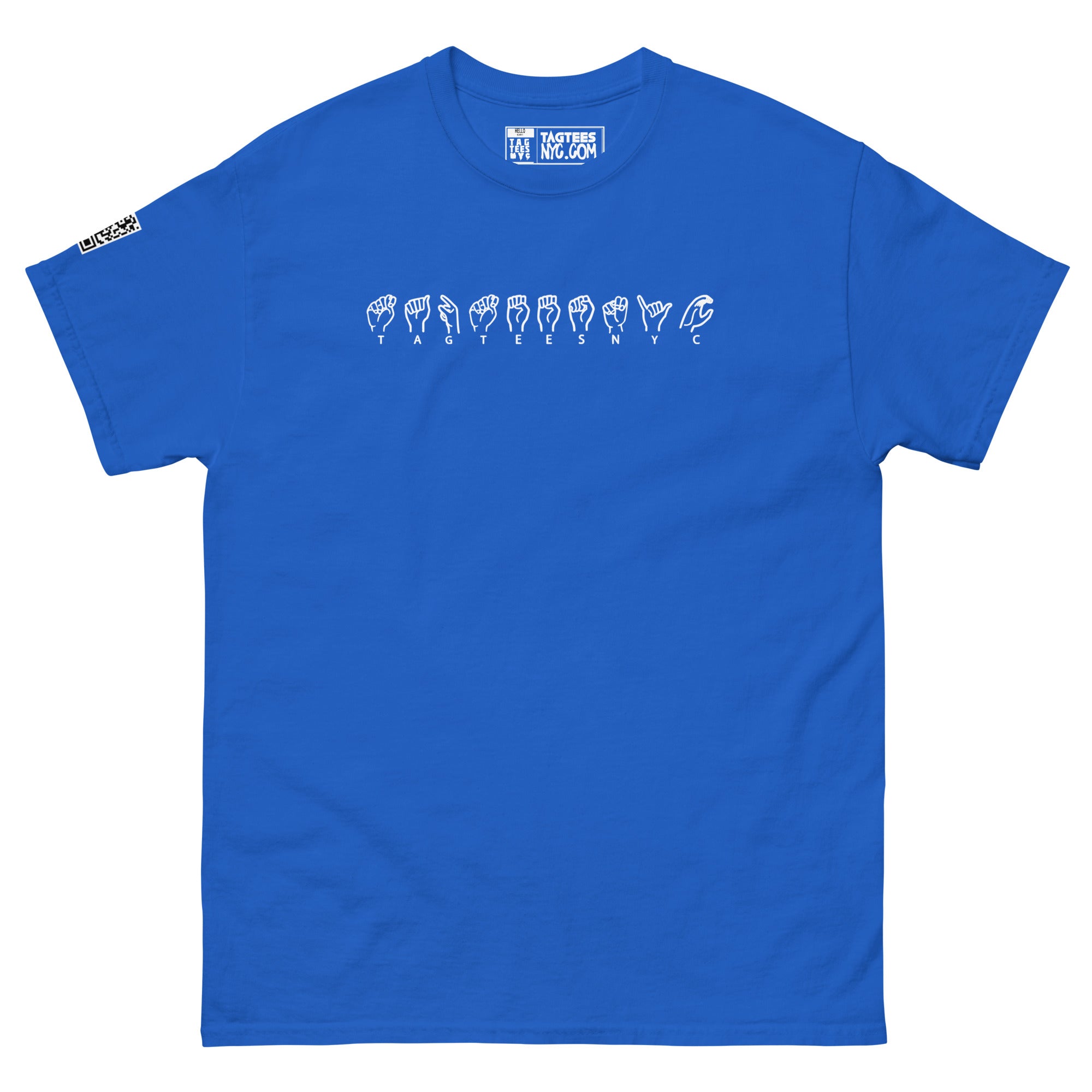 TAGTEESNYC SIGN LANGUAGE T-SHIRT