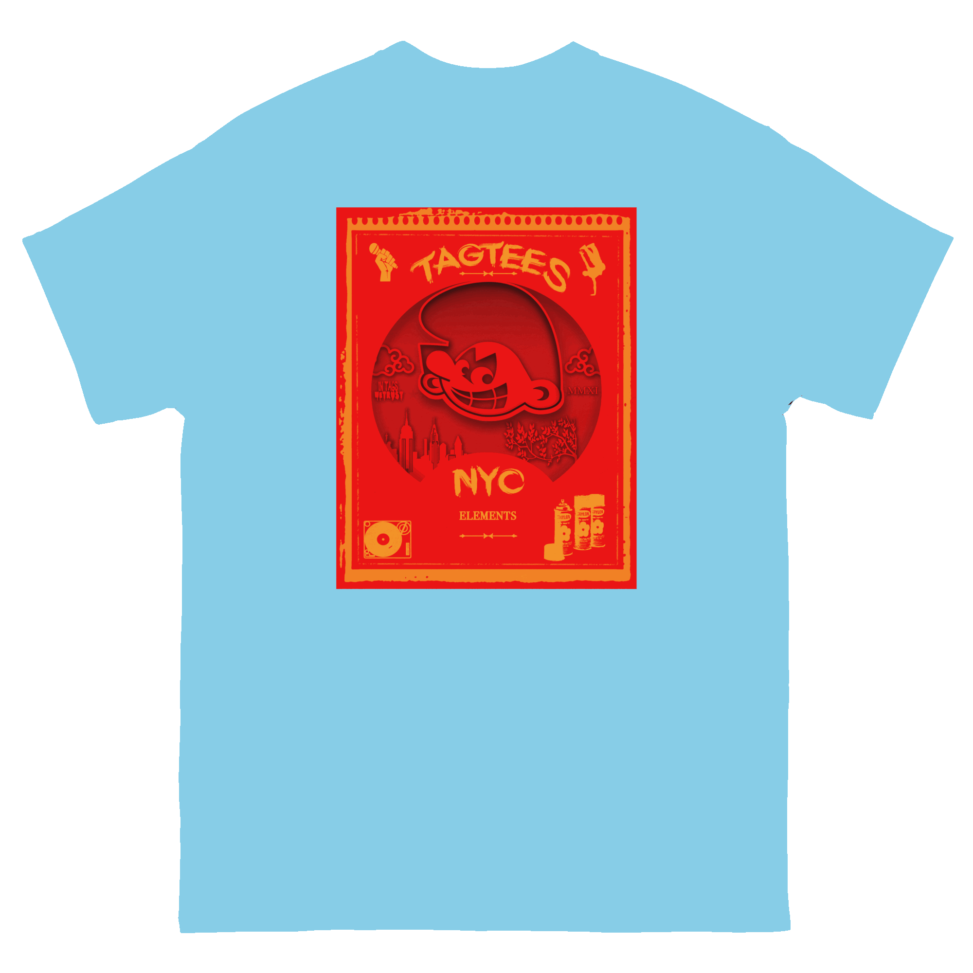 TagTeesNYC Elements heavyweight tee