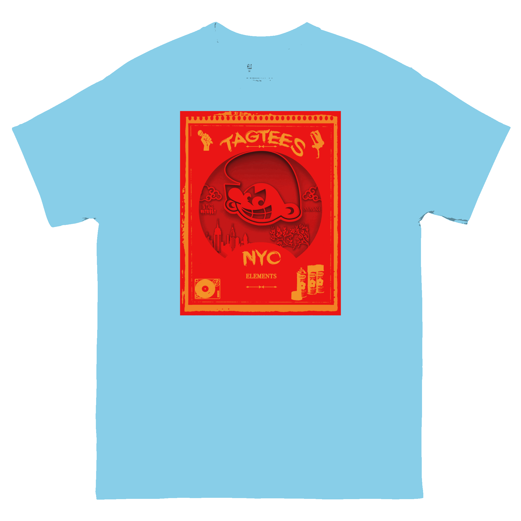 TagTeesNYC Elements heavyweight tee