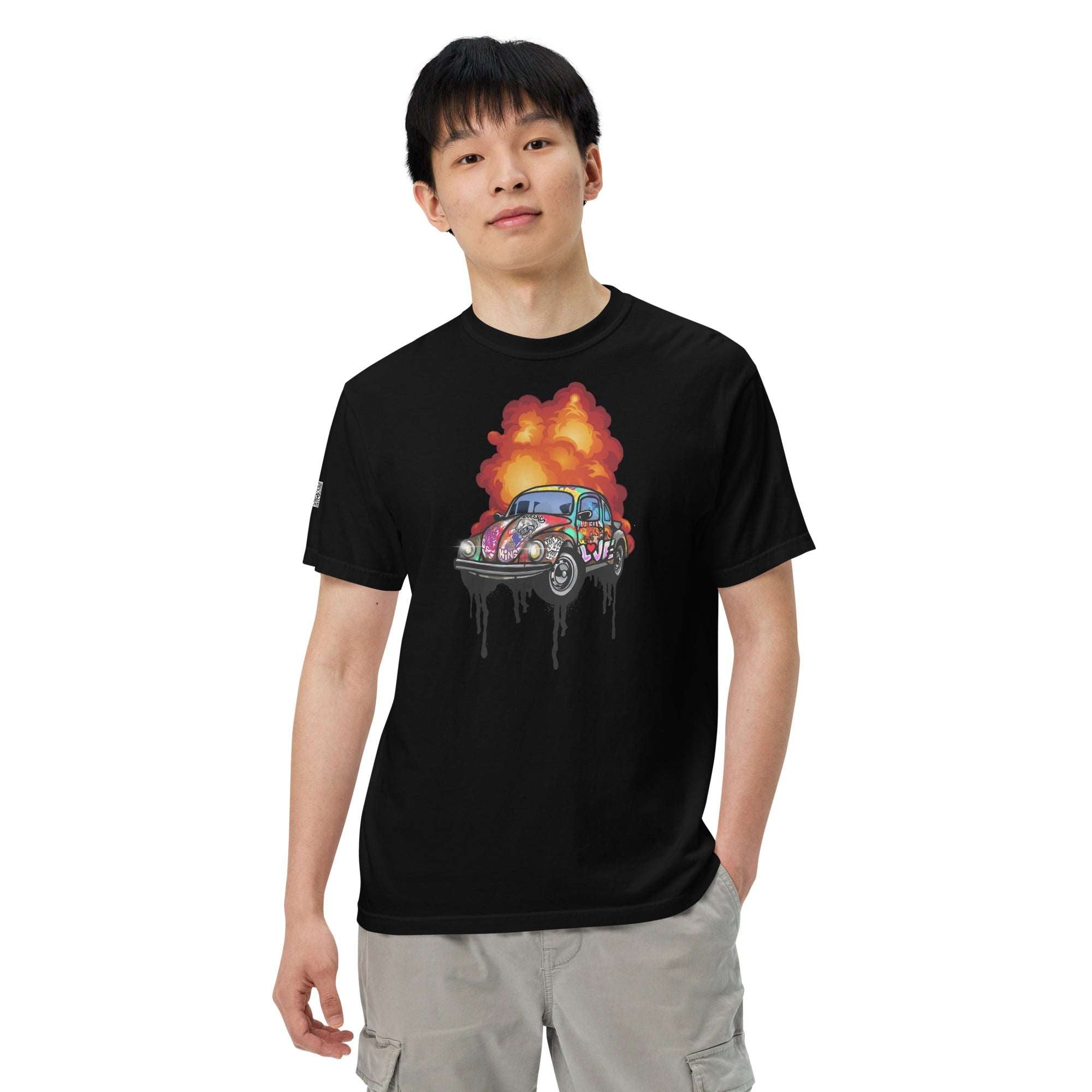 TAGTEESNYC PUNCH BUGGY Unisex garment-dyed heavyweight t-shirt