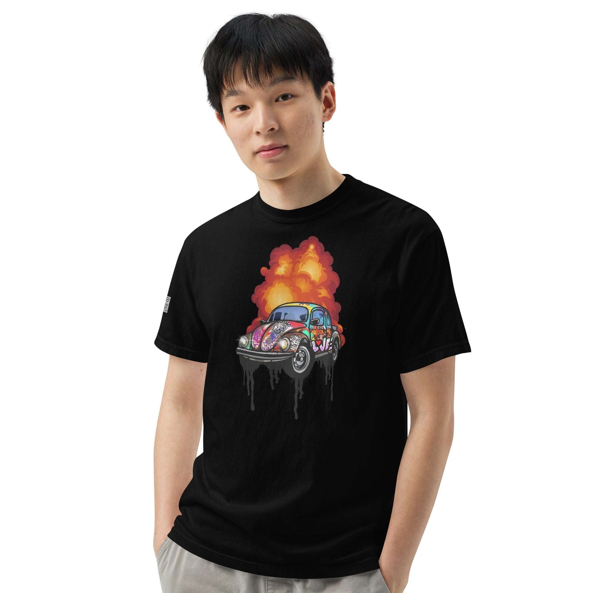 TAGTEESNYC PUNCH BUGGY Unisex garment-dyed heavyweight t-shirt
