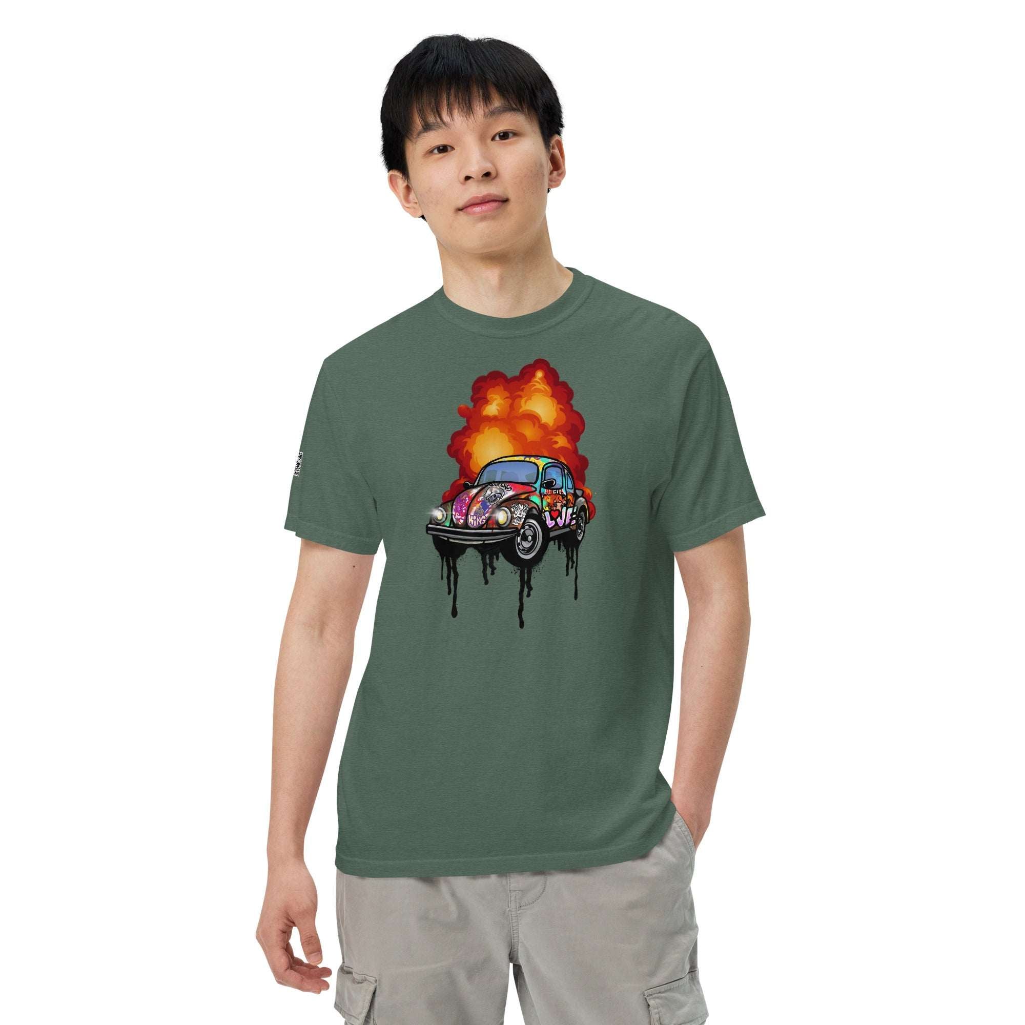 TAGTEESNYC PUNCH BUGGY Unisex garment-dyed heavyweight t-shirt