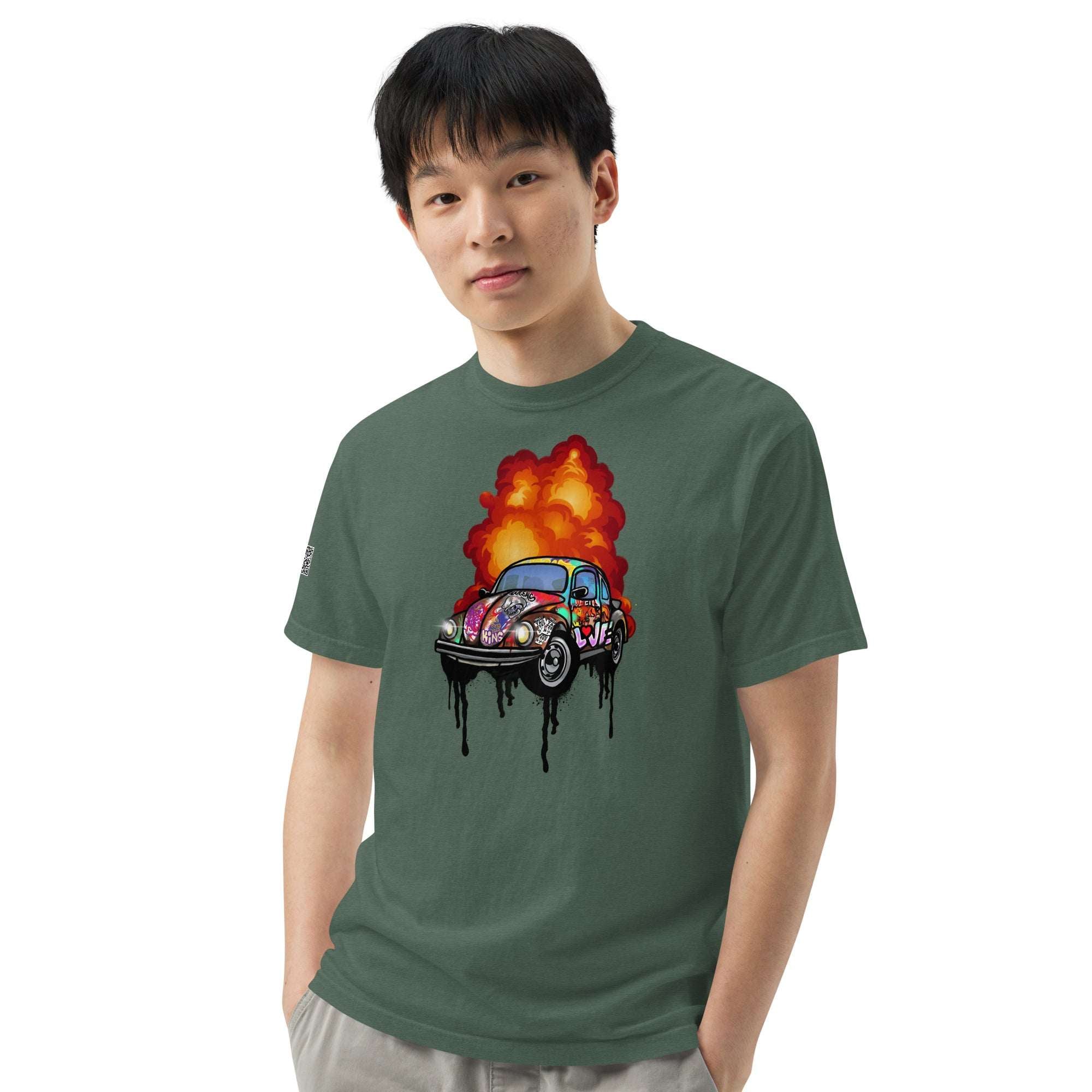 TAGTEESNYC PUNCH BUGGY Unisex garment-dyed heavyweight t-shirt