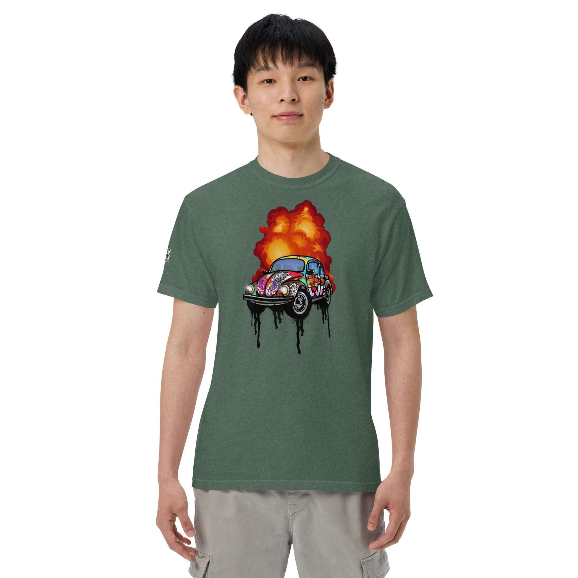 TAGTEESNYC PUNCH BUGGY Unisex garment-dyed heavyweight t-shirt