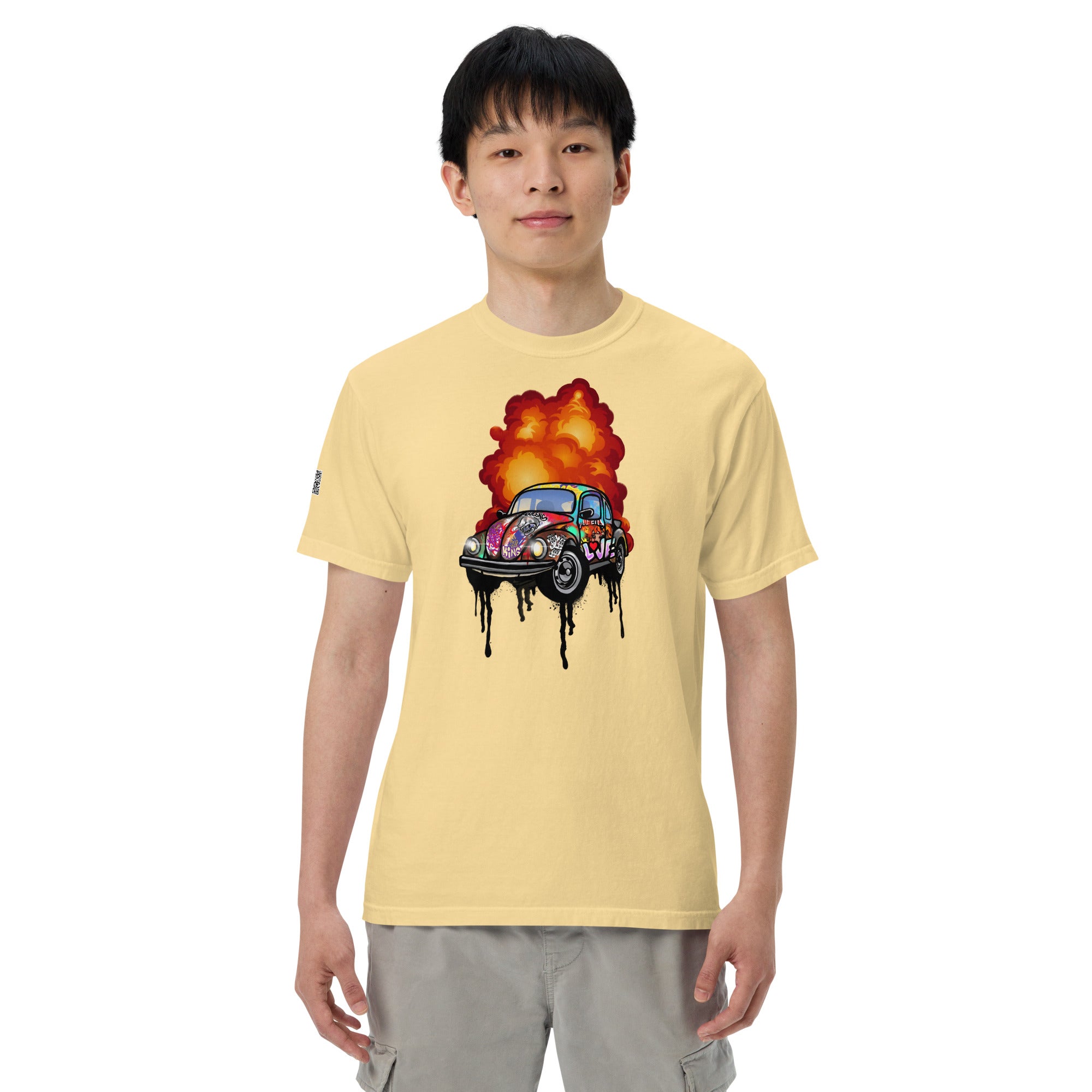 TAGTEESNYC PUNCH BUGGY Unisex garment-dyed heavyweight t-shirt