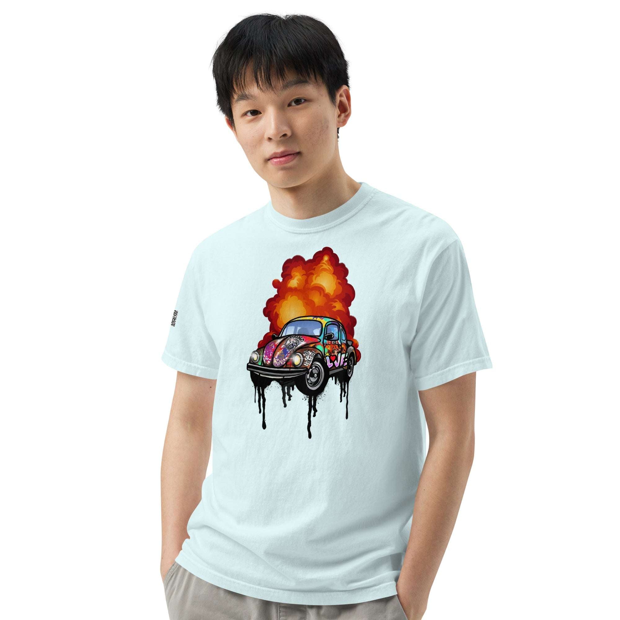 TAGTEESNYC PUNCH BUGGY Unisex garment-dyed heavyweight t-shirt