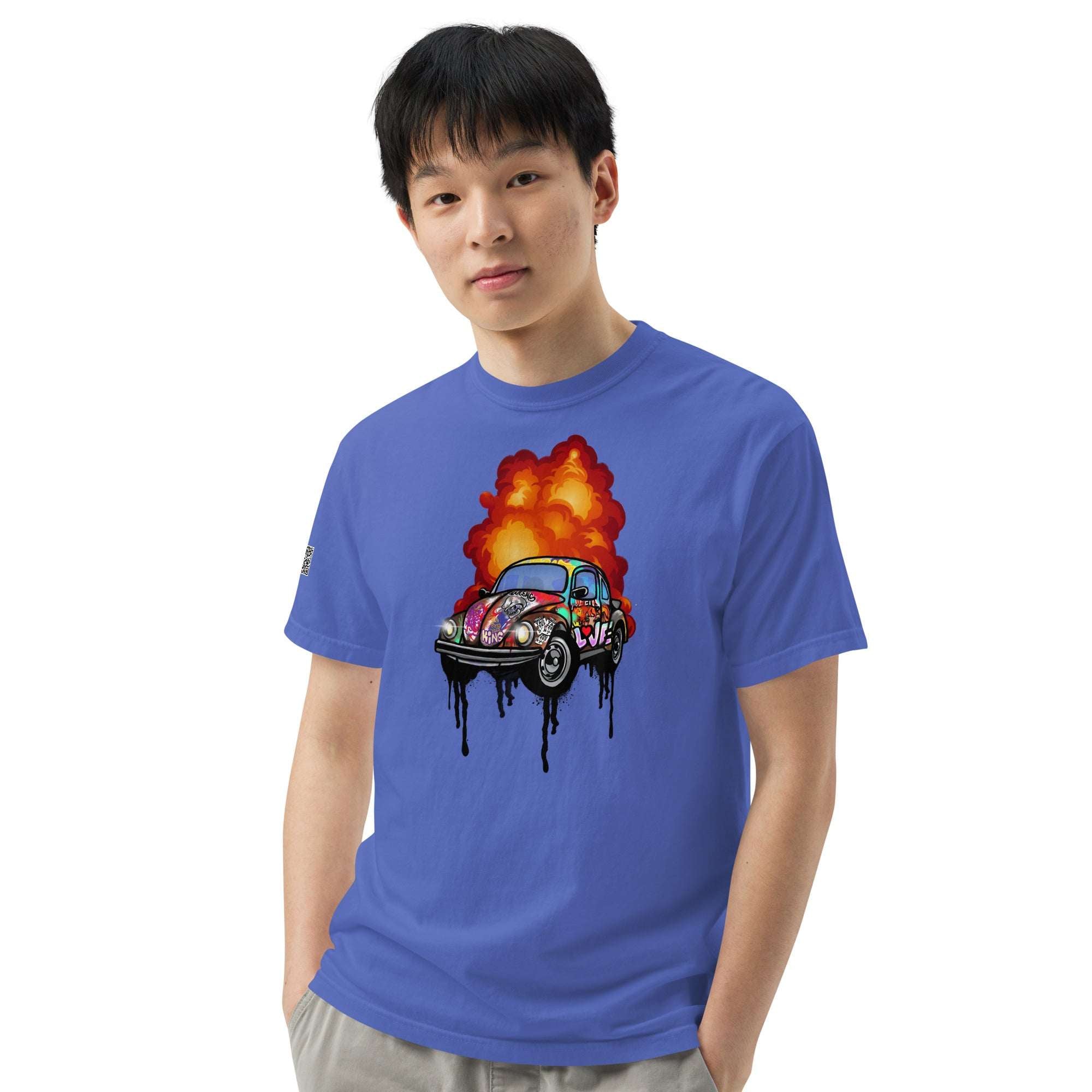 TAGTEESNYC PUNCH BUGGY Unisex garment-dyed heavyweight t-shirt