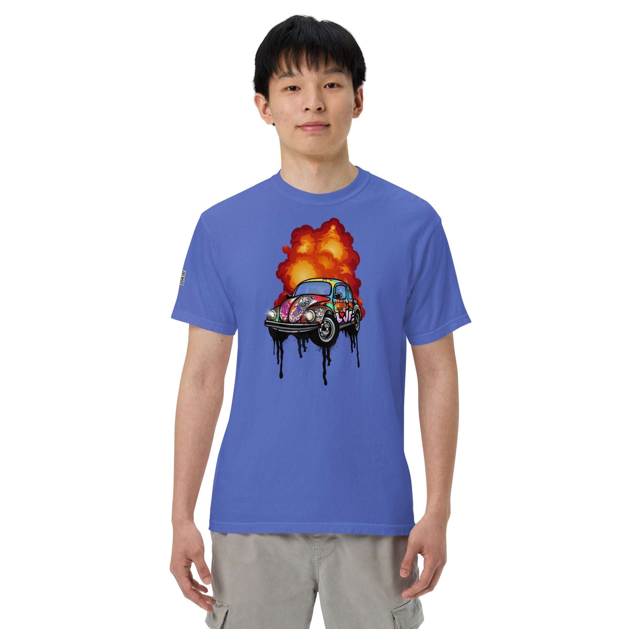TAGTEESNYC PUNCH BUGGY Unisex garment-dyed heavyweight t-shirt