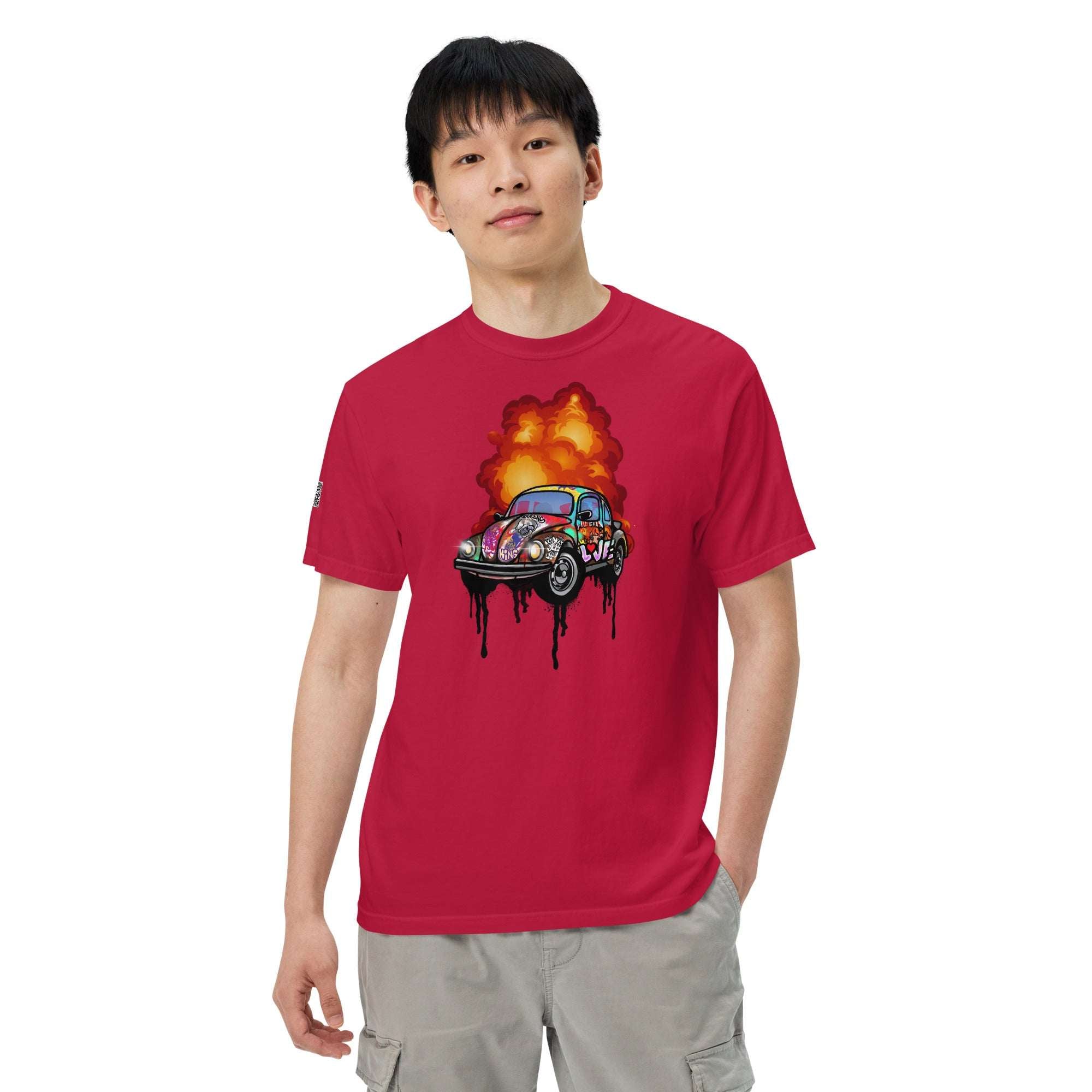 TAGTEESNYC PUNCH BUGGY Unisex garment-dyed heavyweight t-shirt