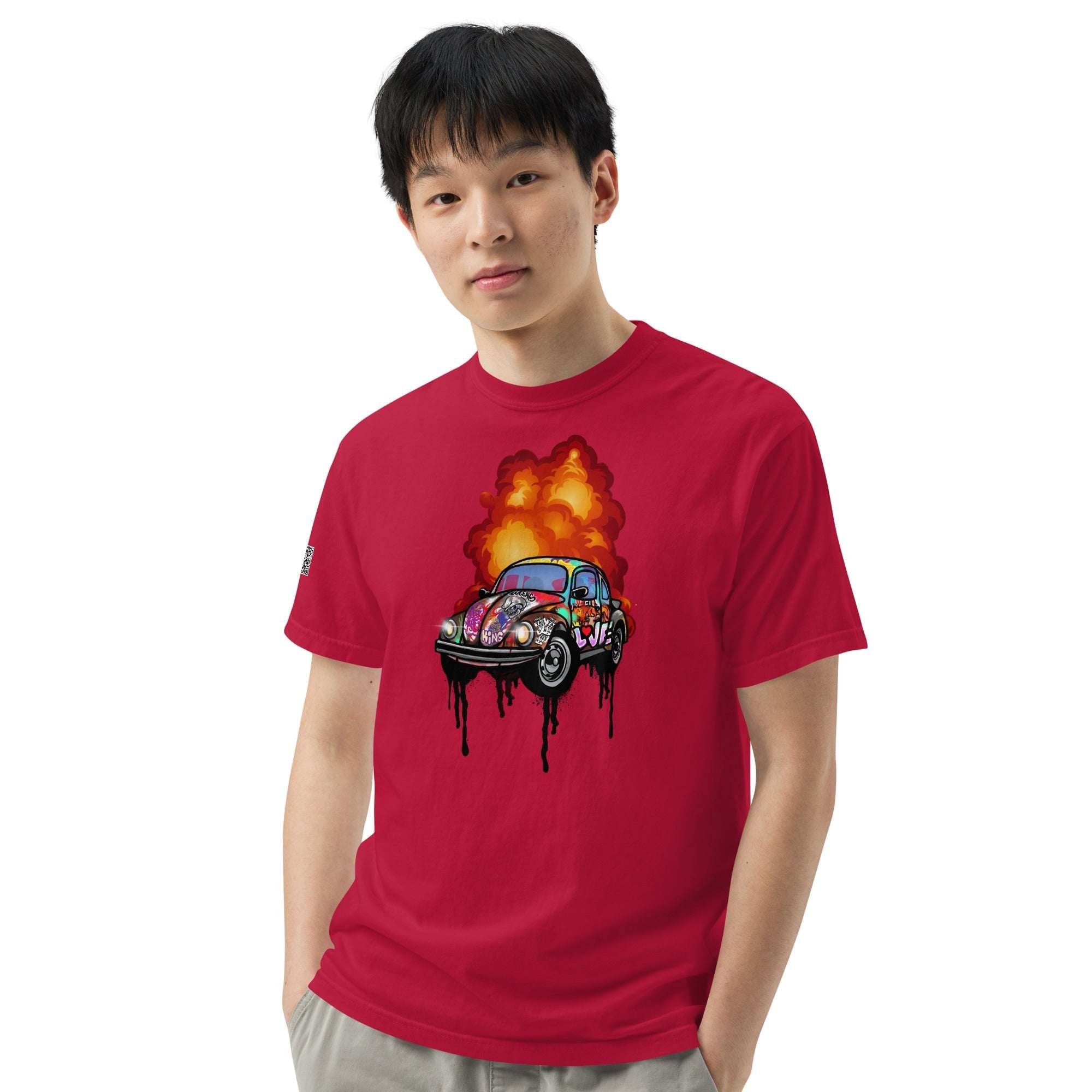 TAGTEESNYC PUNCH BUGGY Unisex garment-dyed heavyweight t-shirt