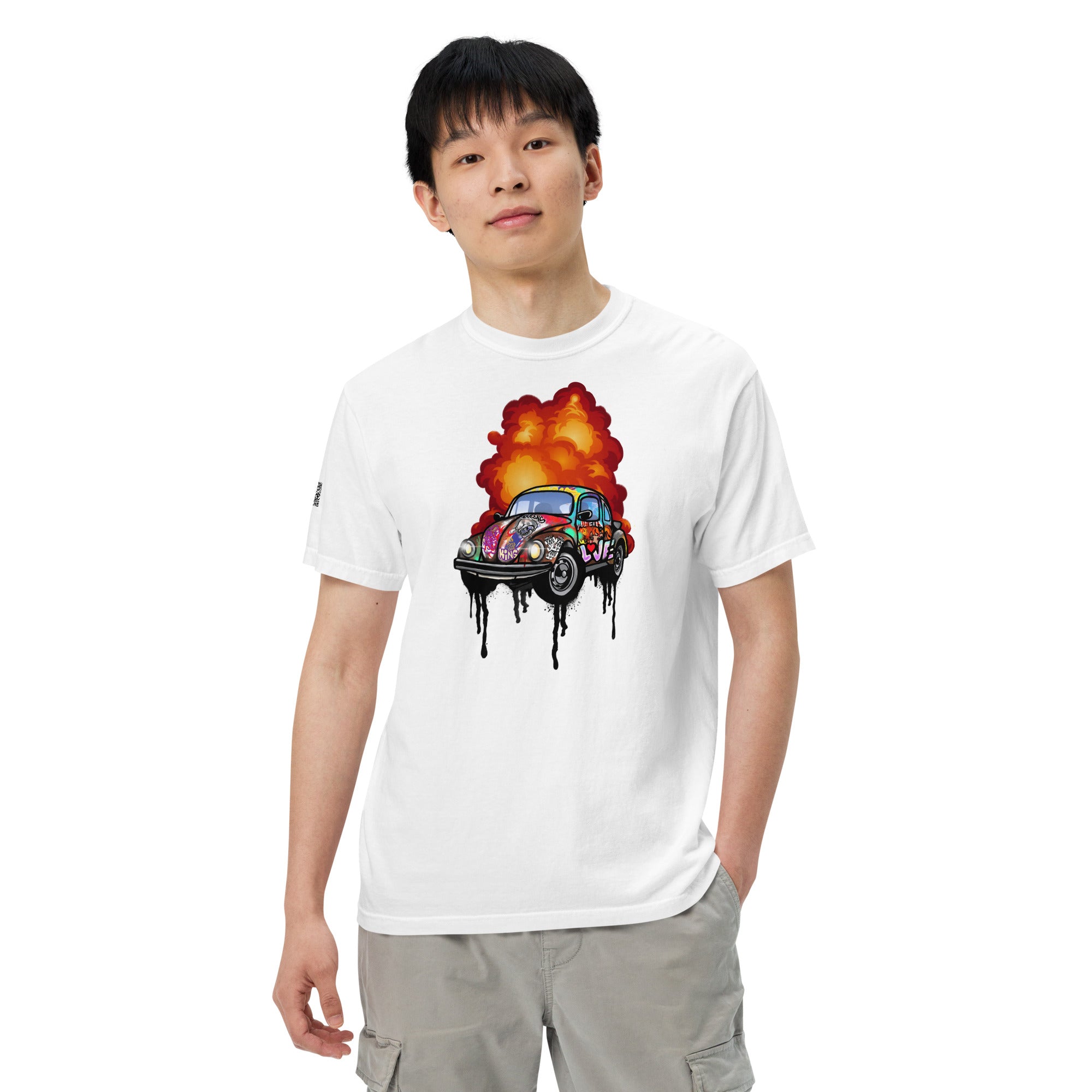 TAGTEESNYC PUNCH BUGGY Unisex garment-dyed heavyweight t-shirt