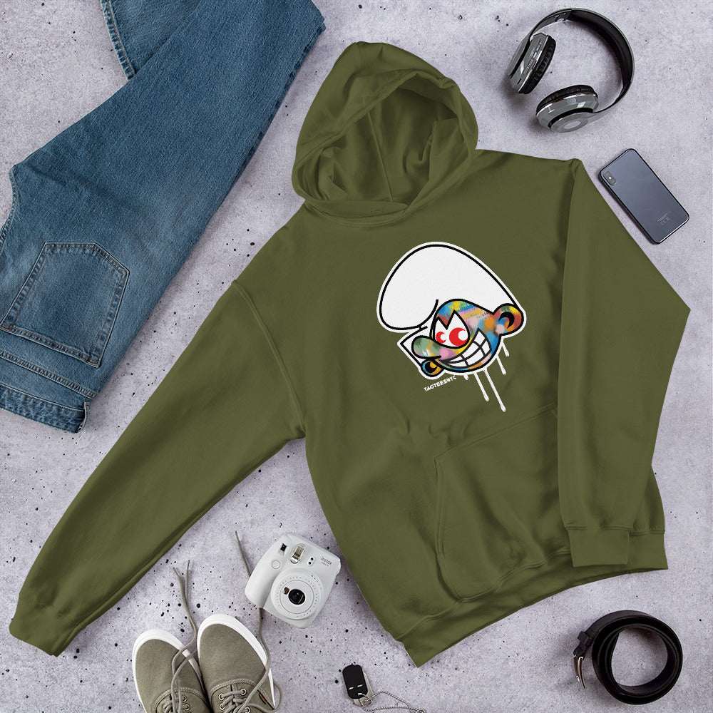 Tag Tees NYC Technicolor Smurf Unisex Hoodie