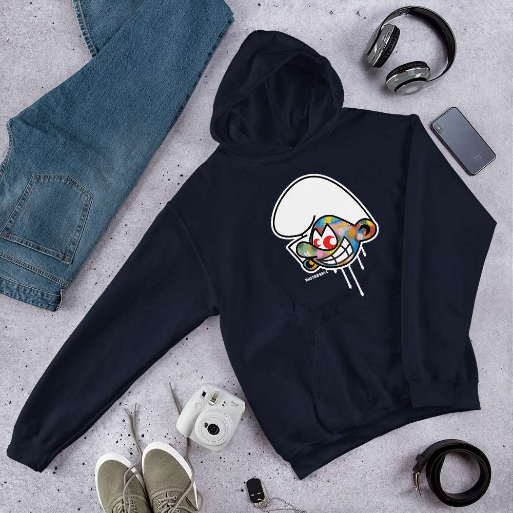Tag Tees NYC Technicolor Smurf Unisex Hoodie