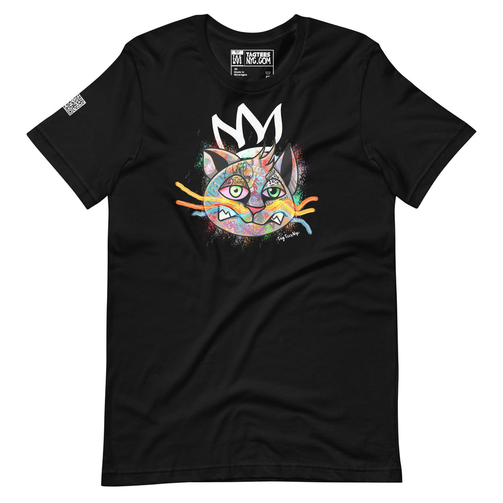 Kat with Da Crown by TagTeesNYC Unisex t-shirt