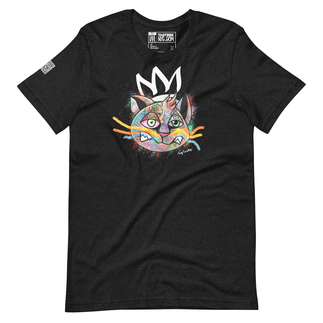 Kat with Da Crown by TagTeesNYC Unisex t-shirt