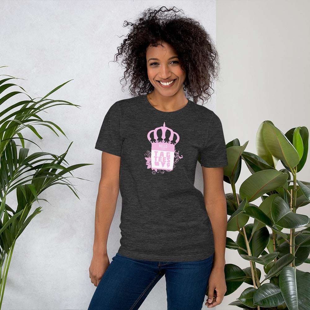 TAG TEES NYC PINK LOGO Short-sleeve unisex t-shirt