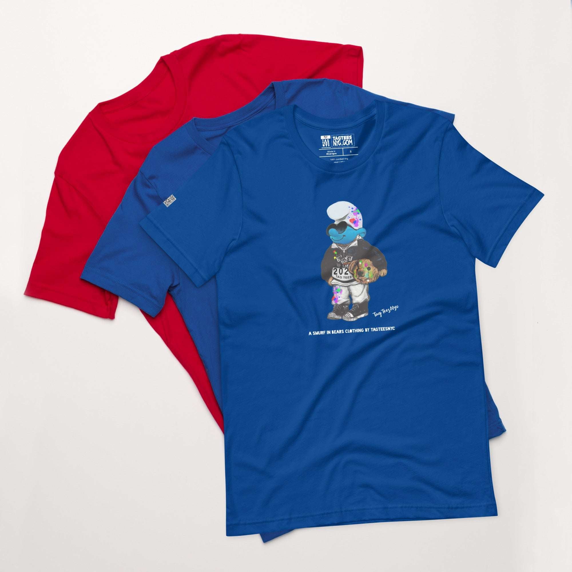 A Smurf in Bears Clothing by TAGTEESNYC Unisex t-shirt