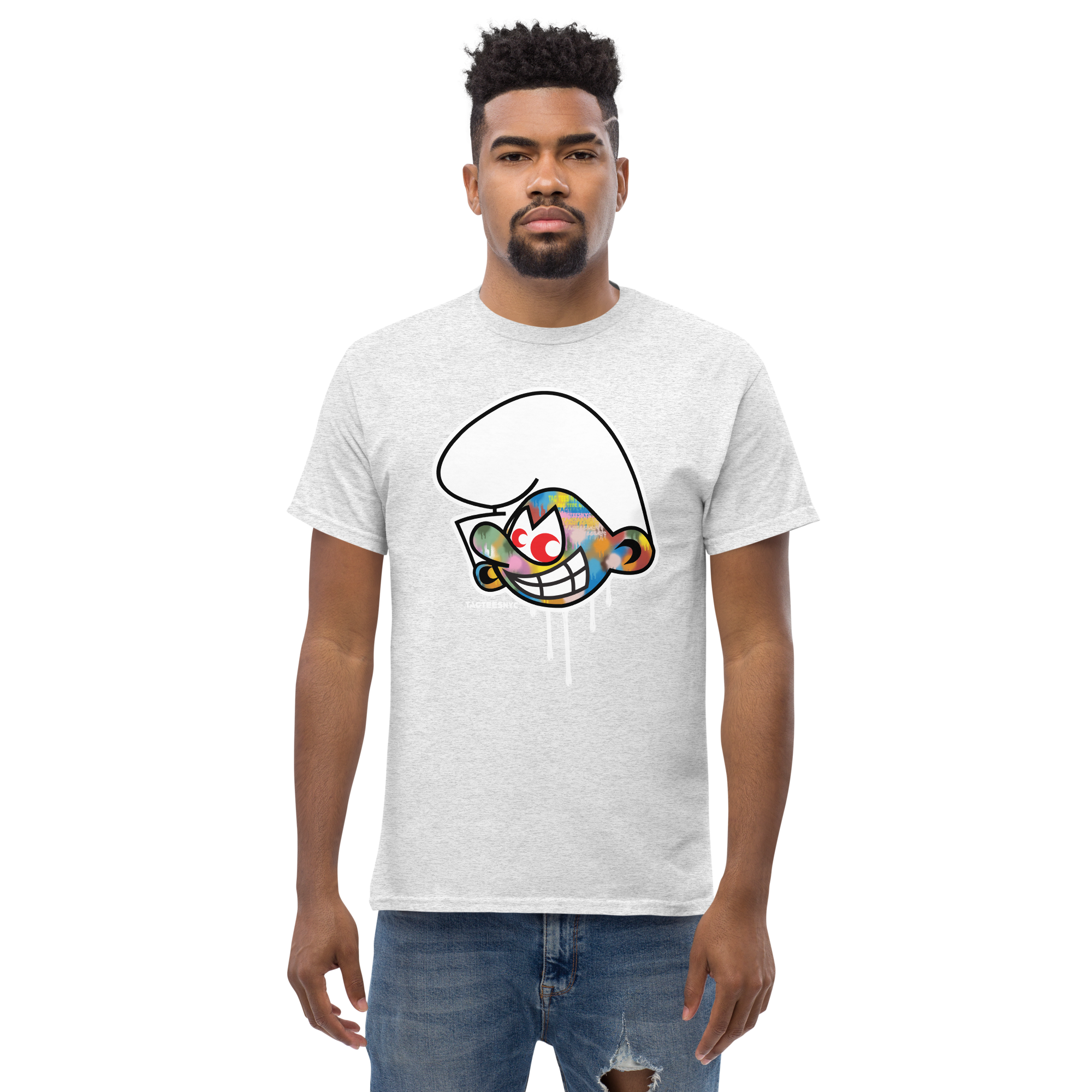 Tag Tees NYC Technicolor Smurf T-Shirt