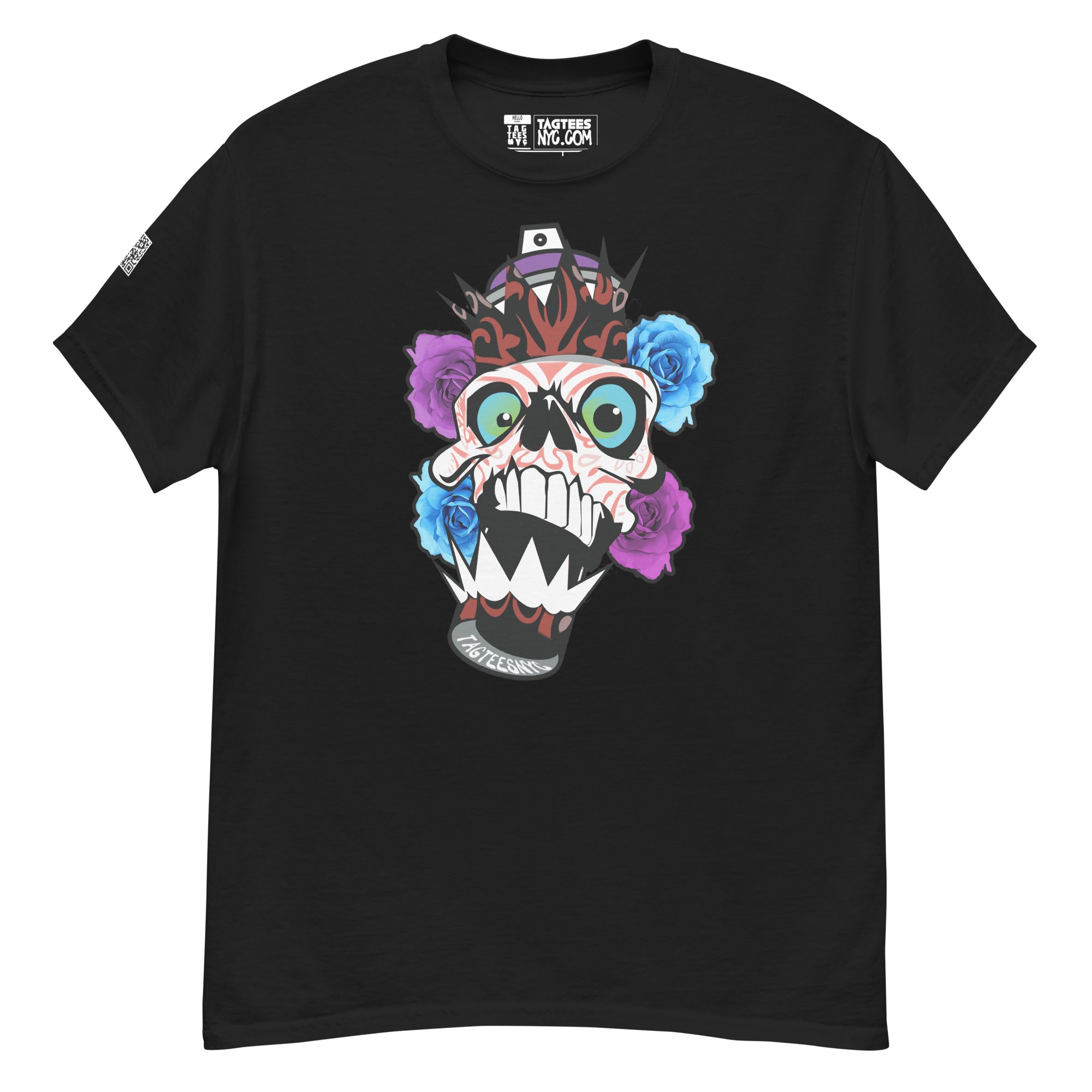 TAGTEESNYC SPRAY SKULL 2023 classic tee