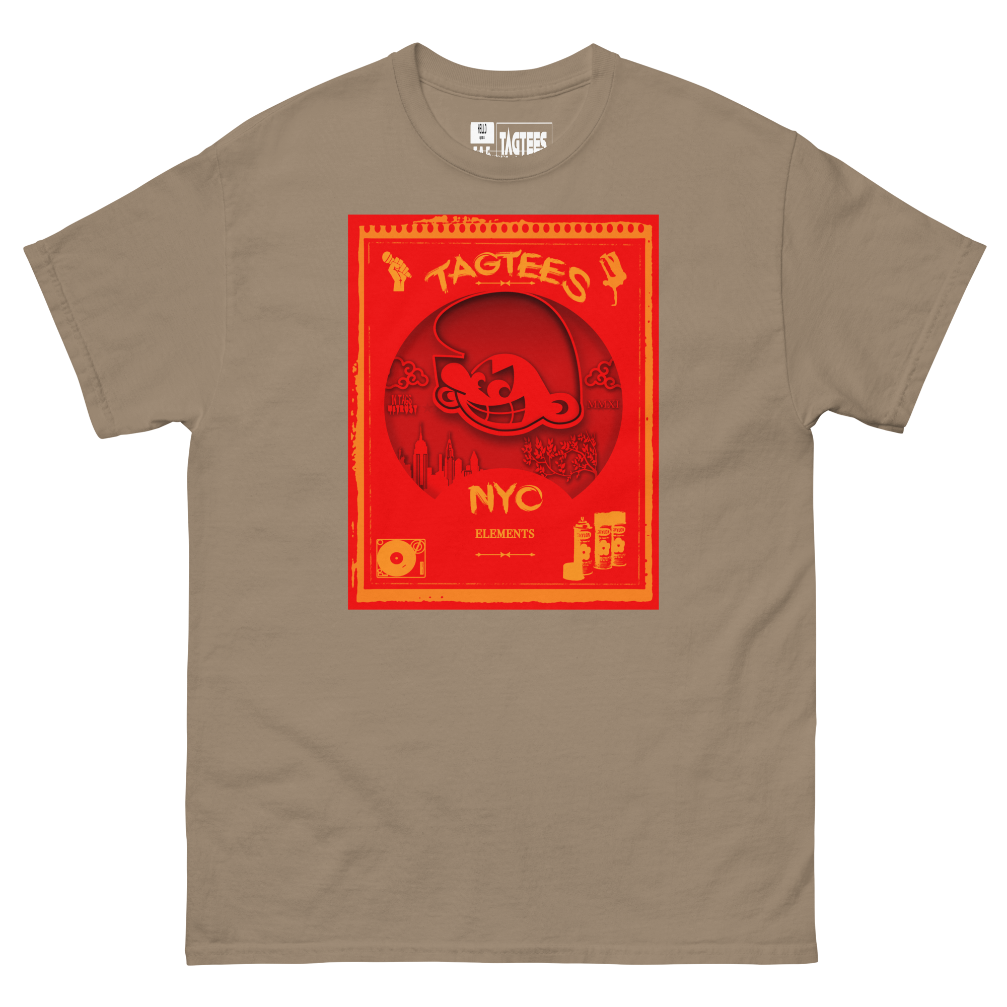 TagTeesNYC Elements heavyweight tee