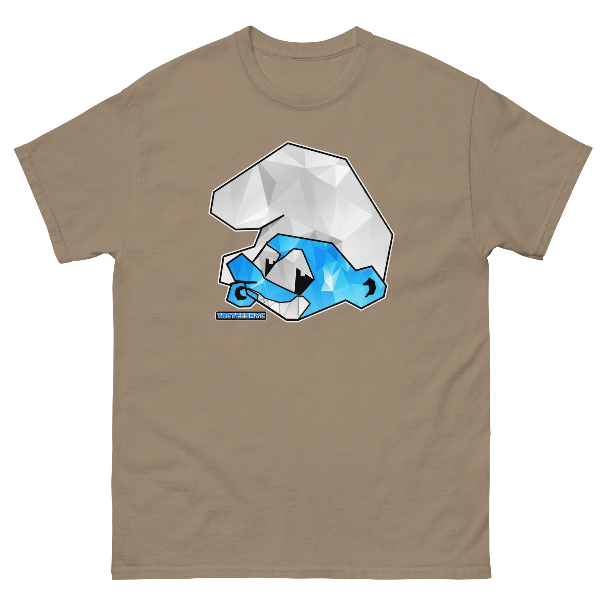 Tagtees NYC Minecraft Smurf