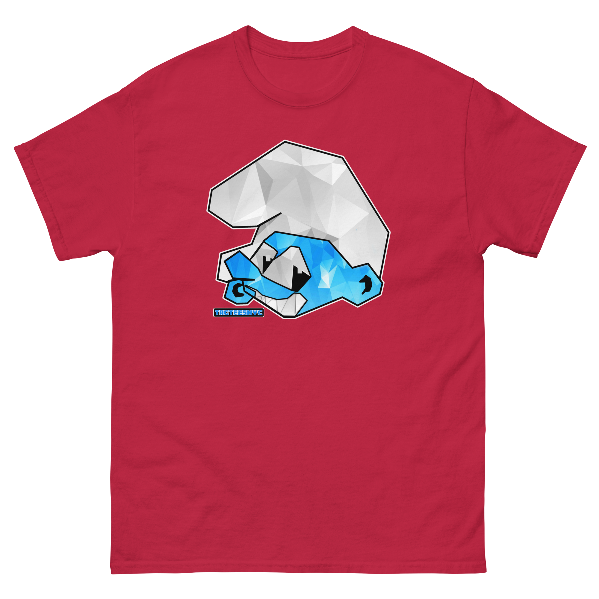 Tagtees NYC Minecraft Smurf