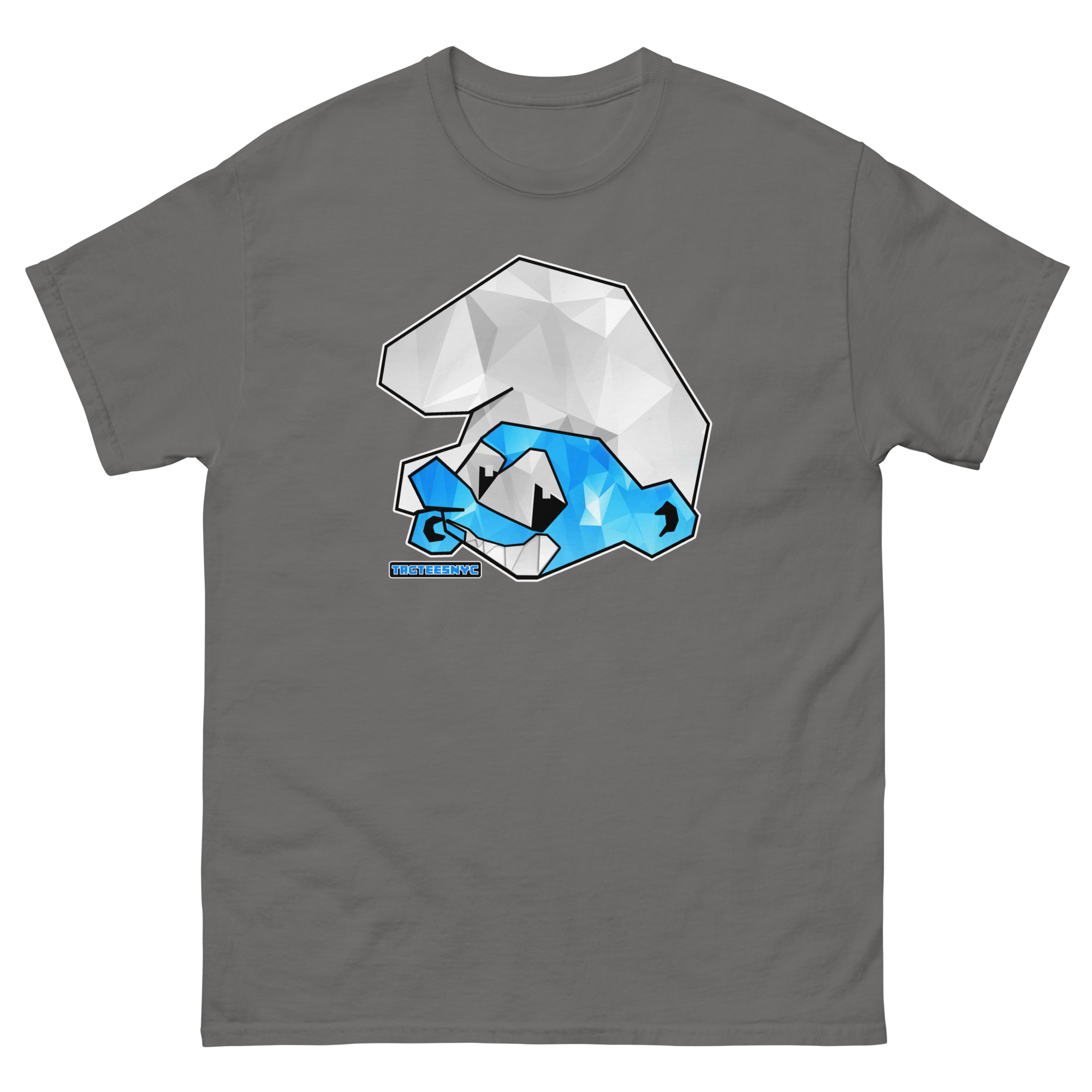 Tagtees NYC Minecraft Smurf