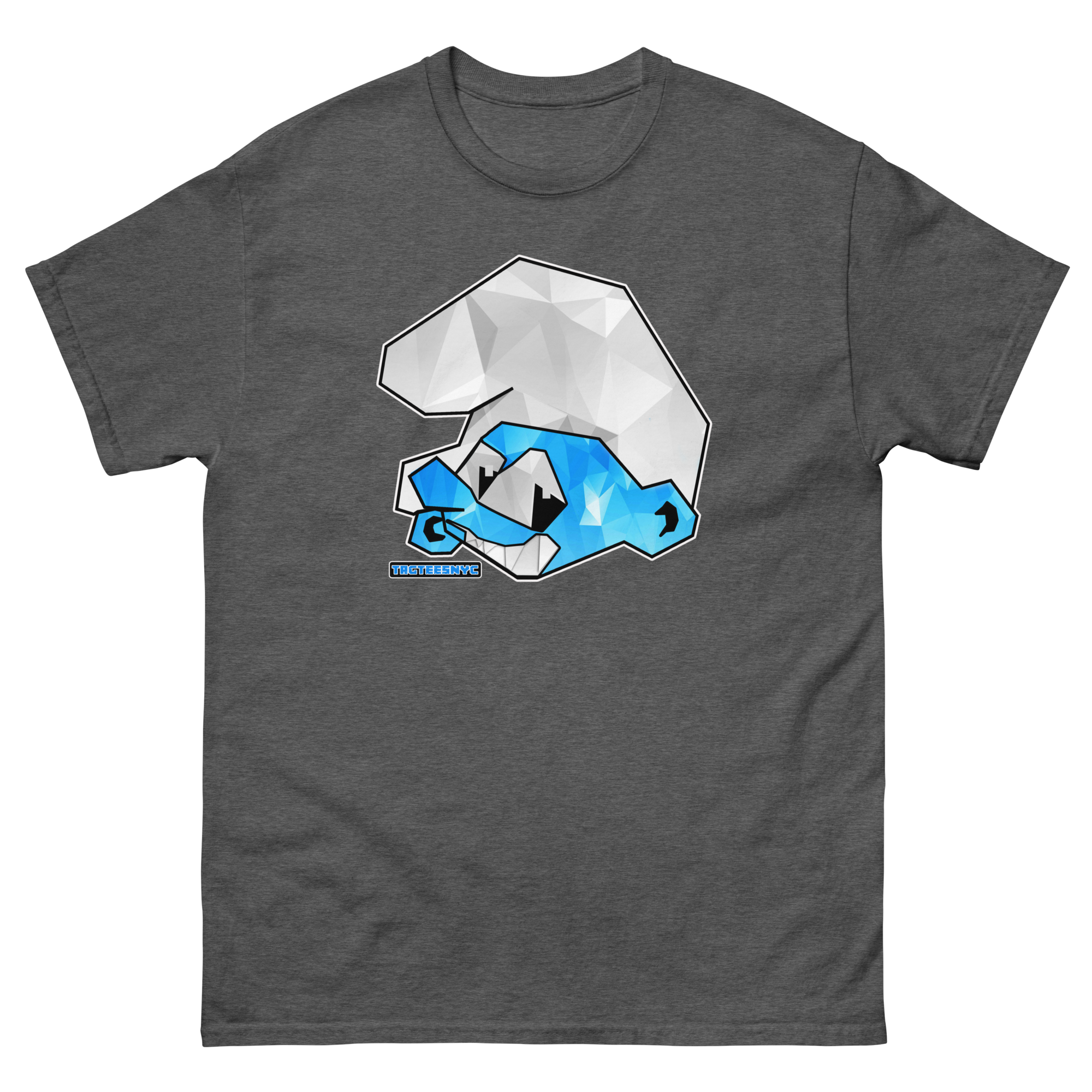Tagtees NYC Minecraft Smurf
