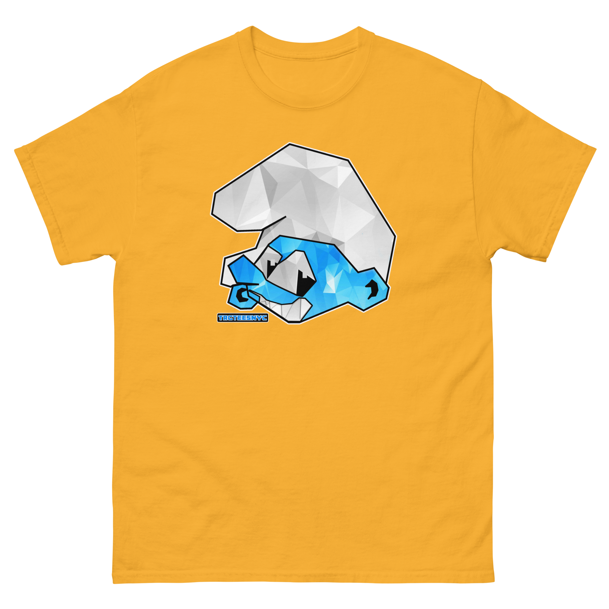 Tagtees NYC Minecraft Smurf