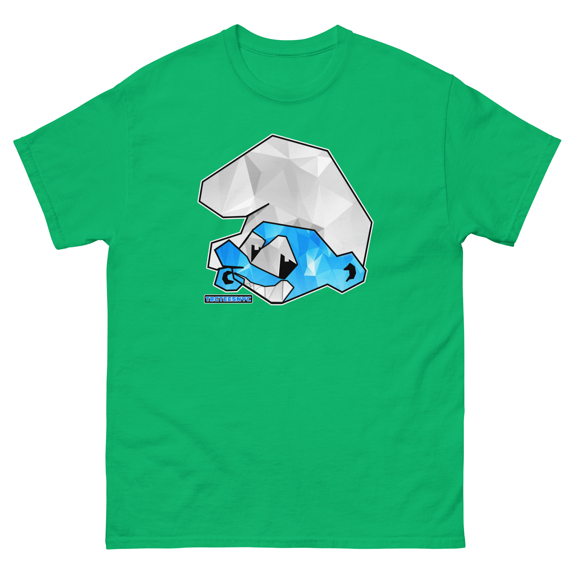 Tagtees NYC Minecraft Smurf
