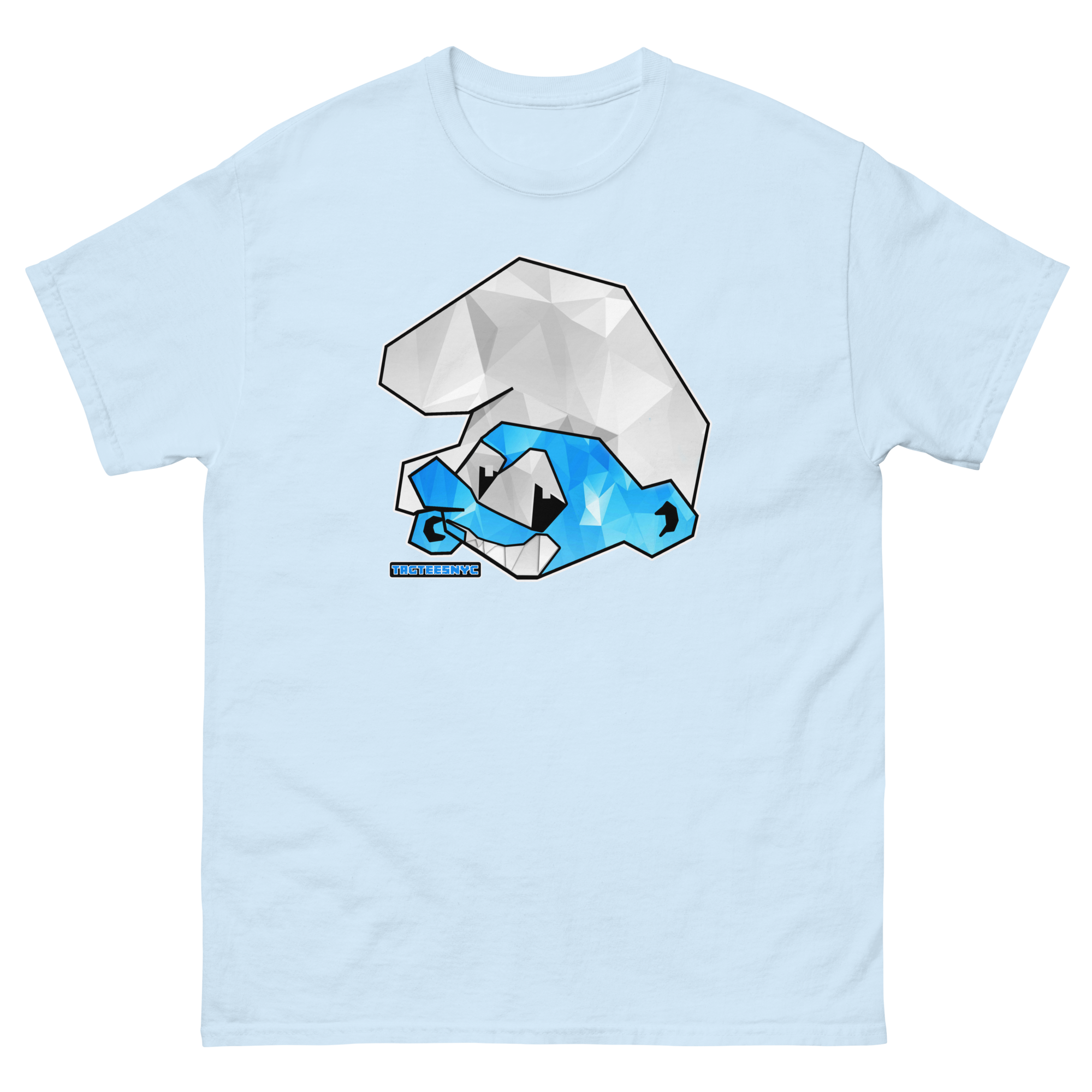 Tagtees NYC Minecraft Smurf