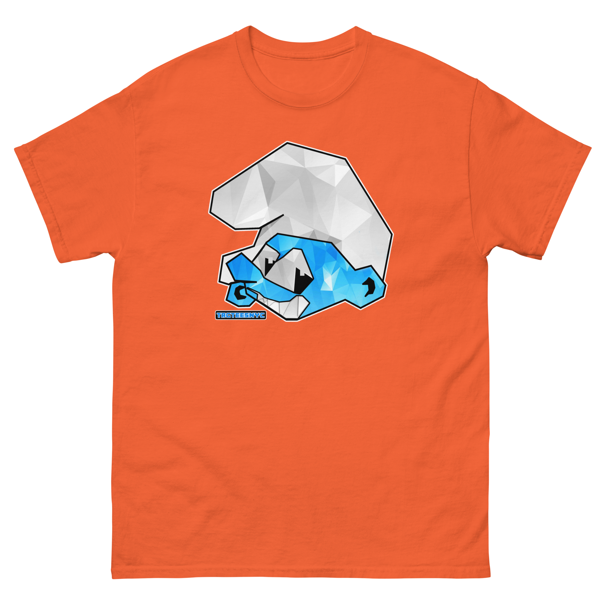 Tagtees NYC Minecraft Smurf