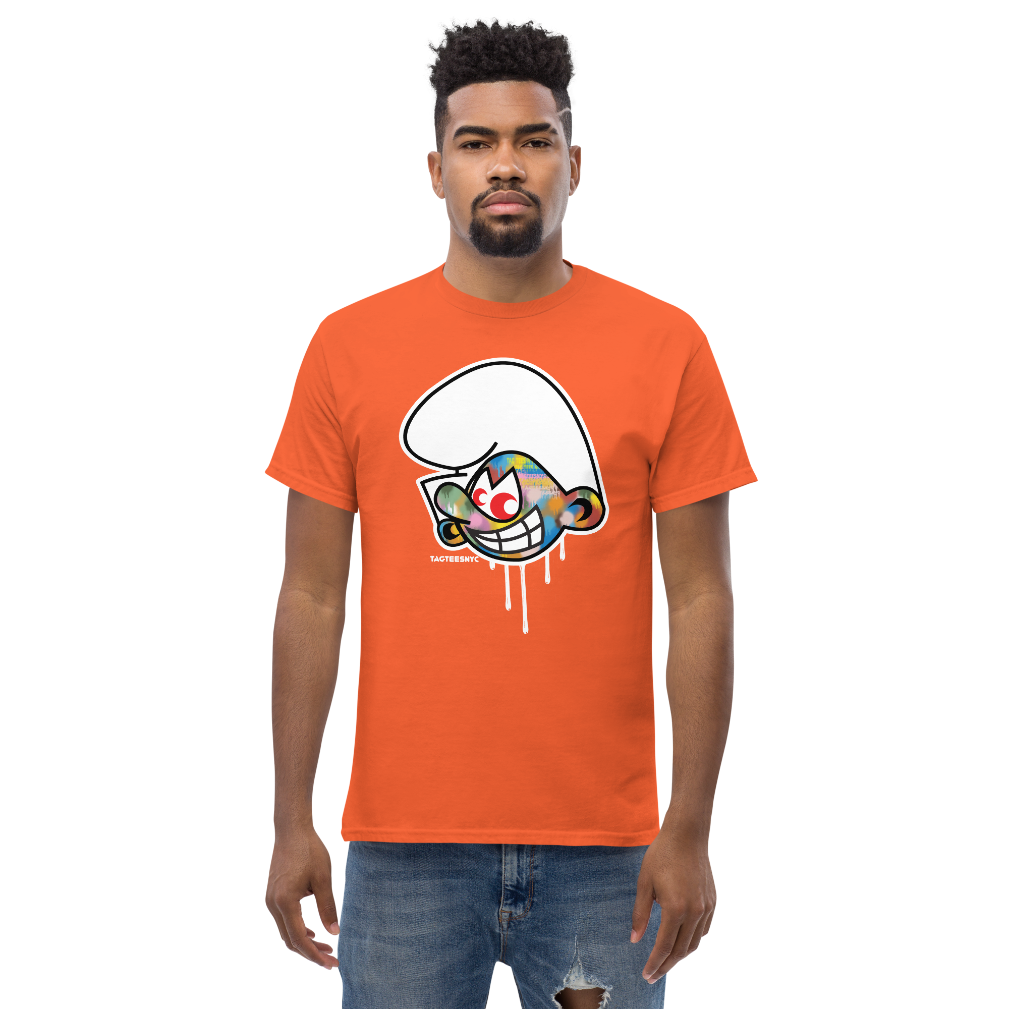 Tag Tees NYC Technicolor Smurf T-Shirt