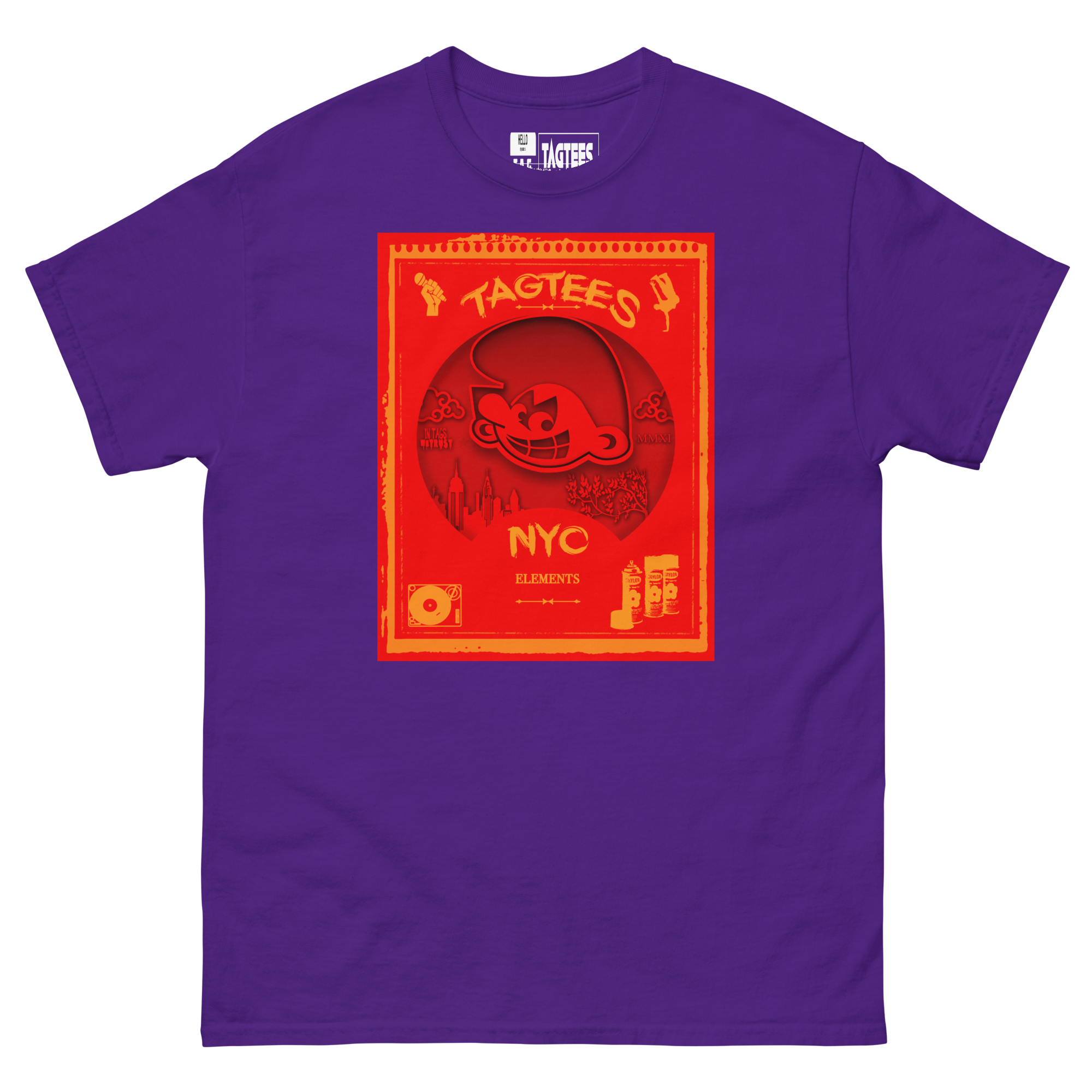 TagTeesNYC Elements heavyweight tee