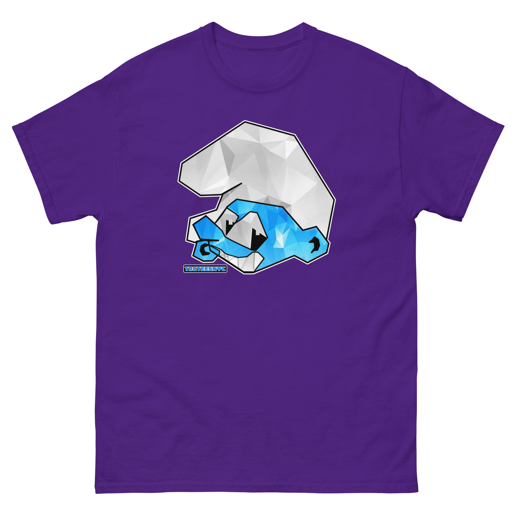 Tagtees NYC Minecraft Smurf