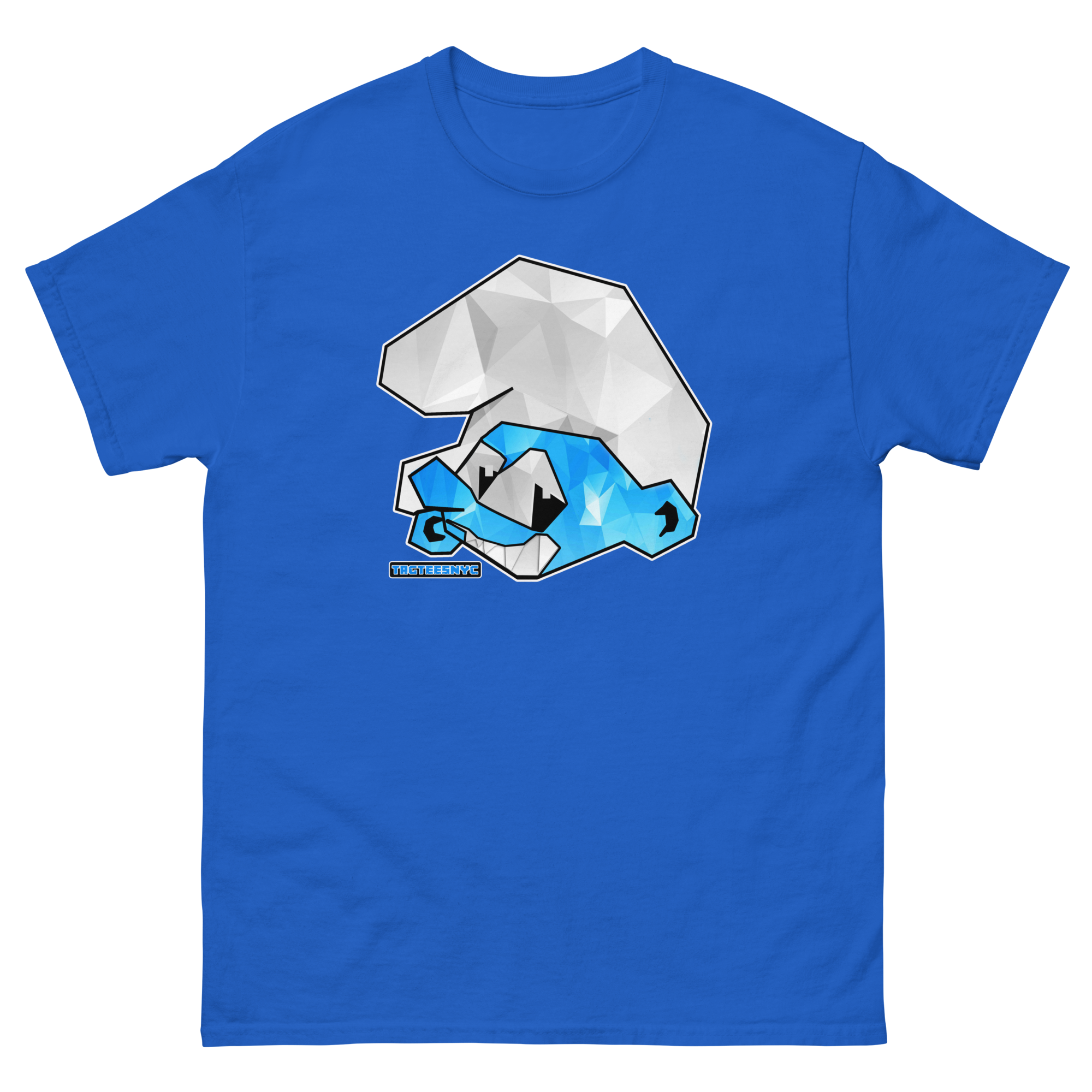 Tagtees NYC Minecraft Smurf