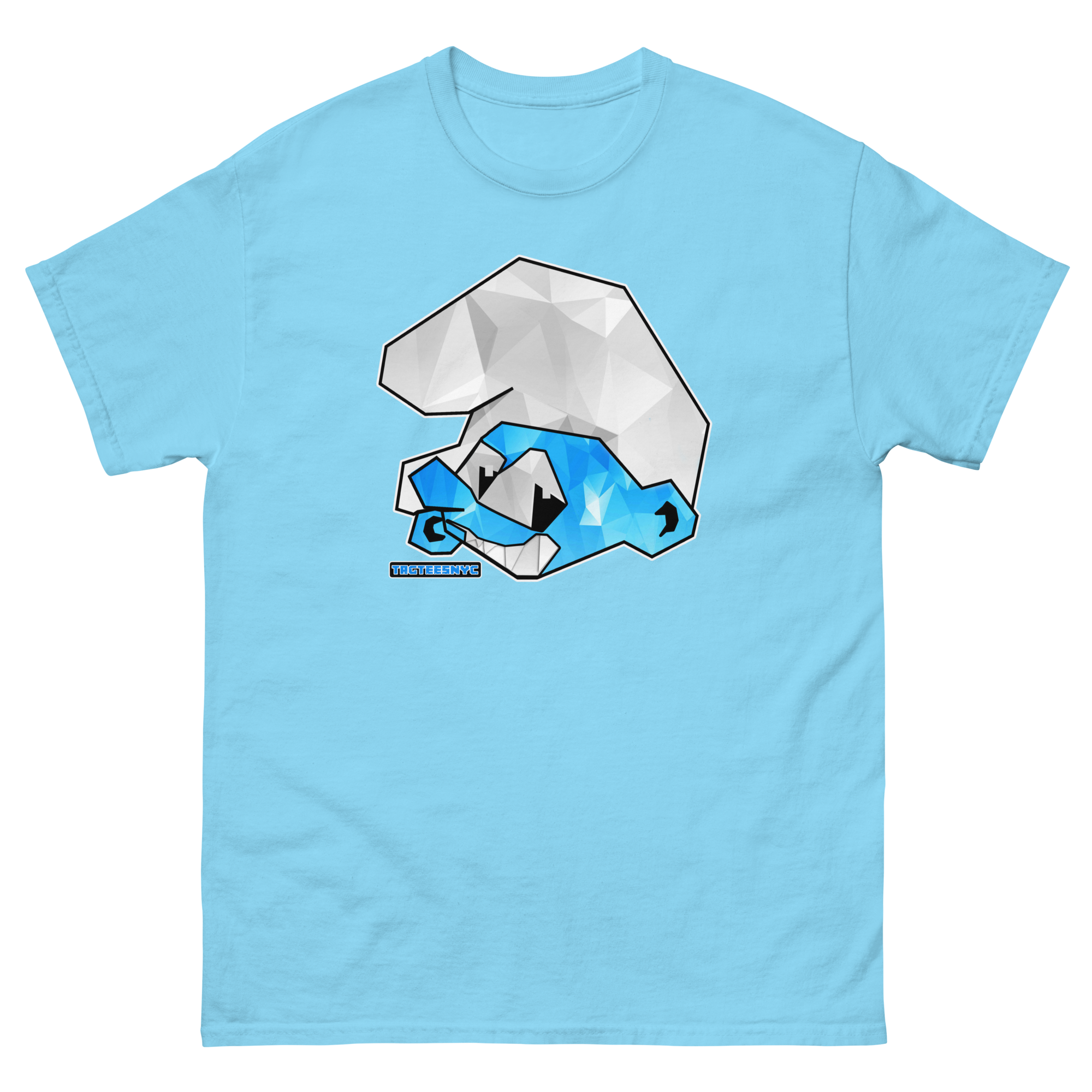 Tagtees NYC Minecraft Smurf