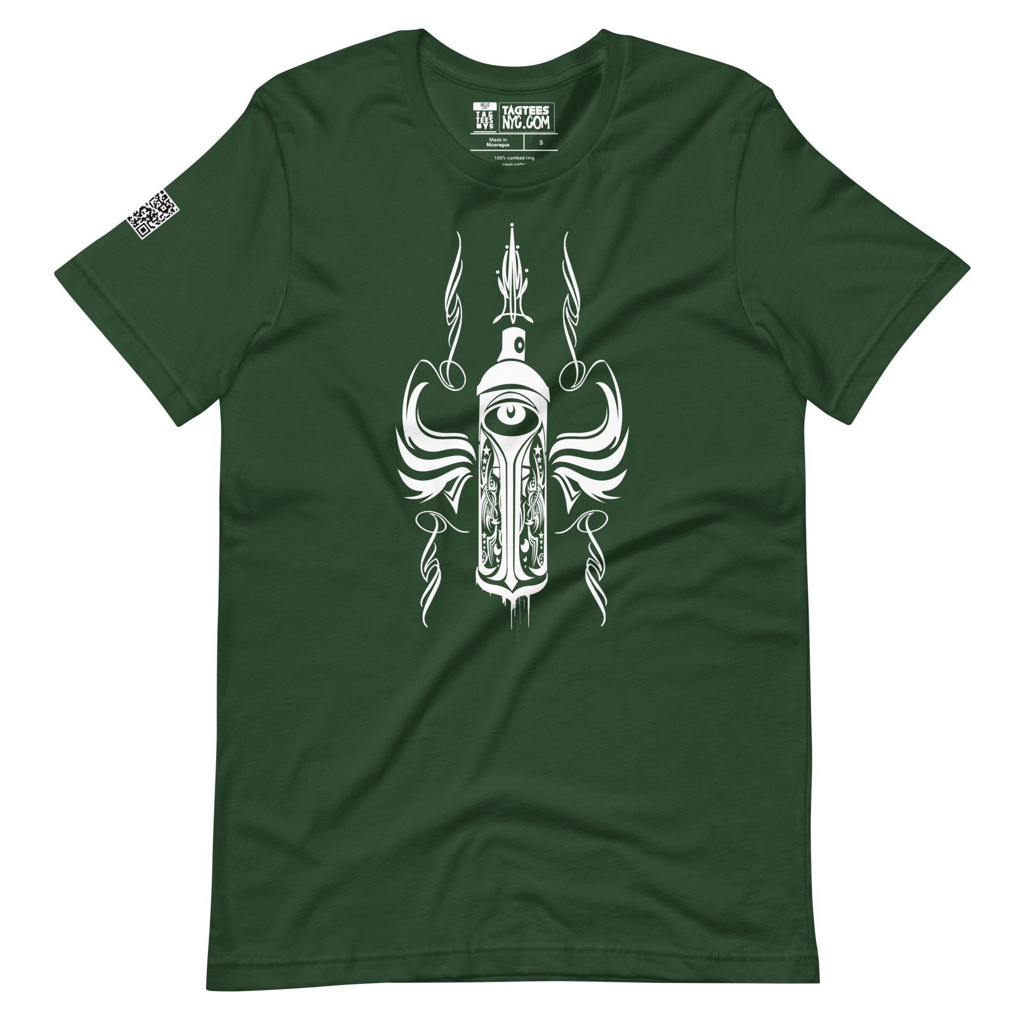 TAG TEES NYC TRIBAL SPRAY CAN