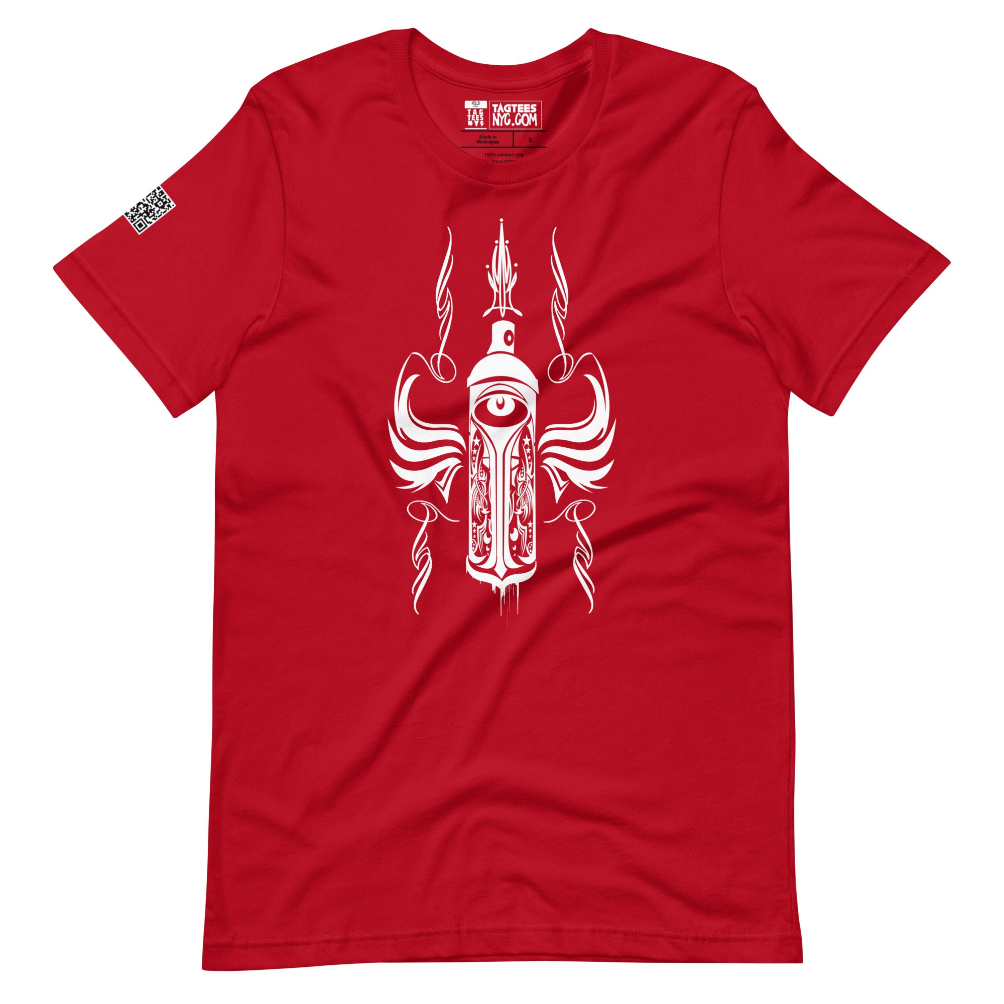 TAG TEES NYC TRIBAL SPRAY CAN