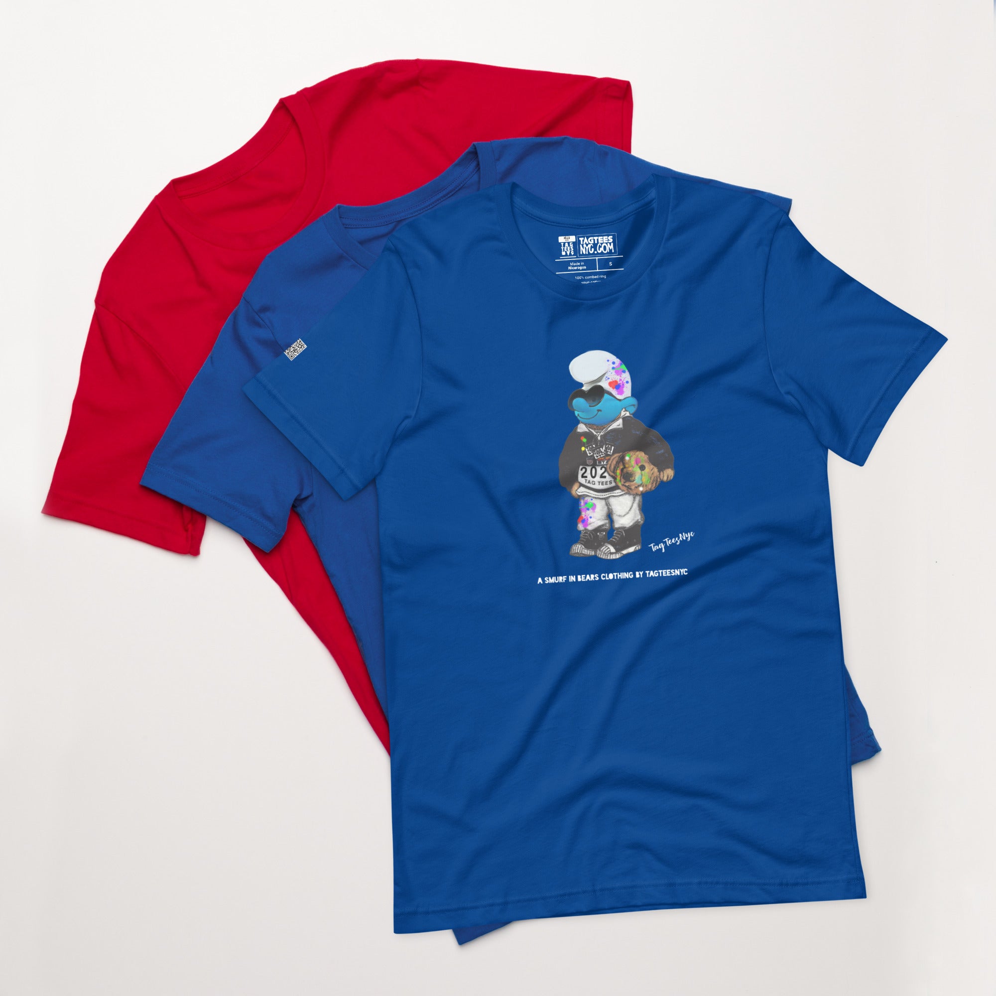 A Smurf in Bears Clothing by TAGTEESNYC Unisex t-shirt