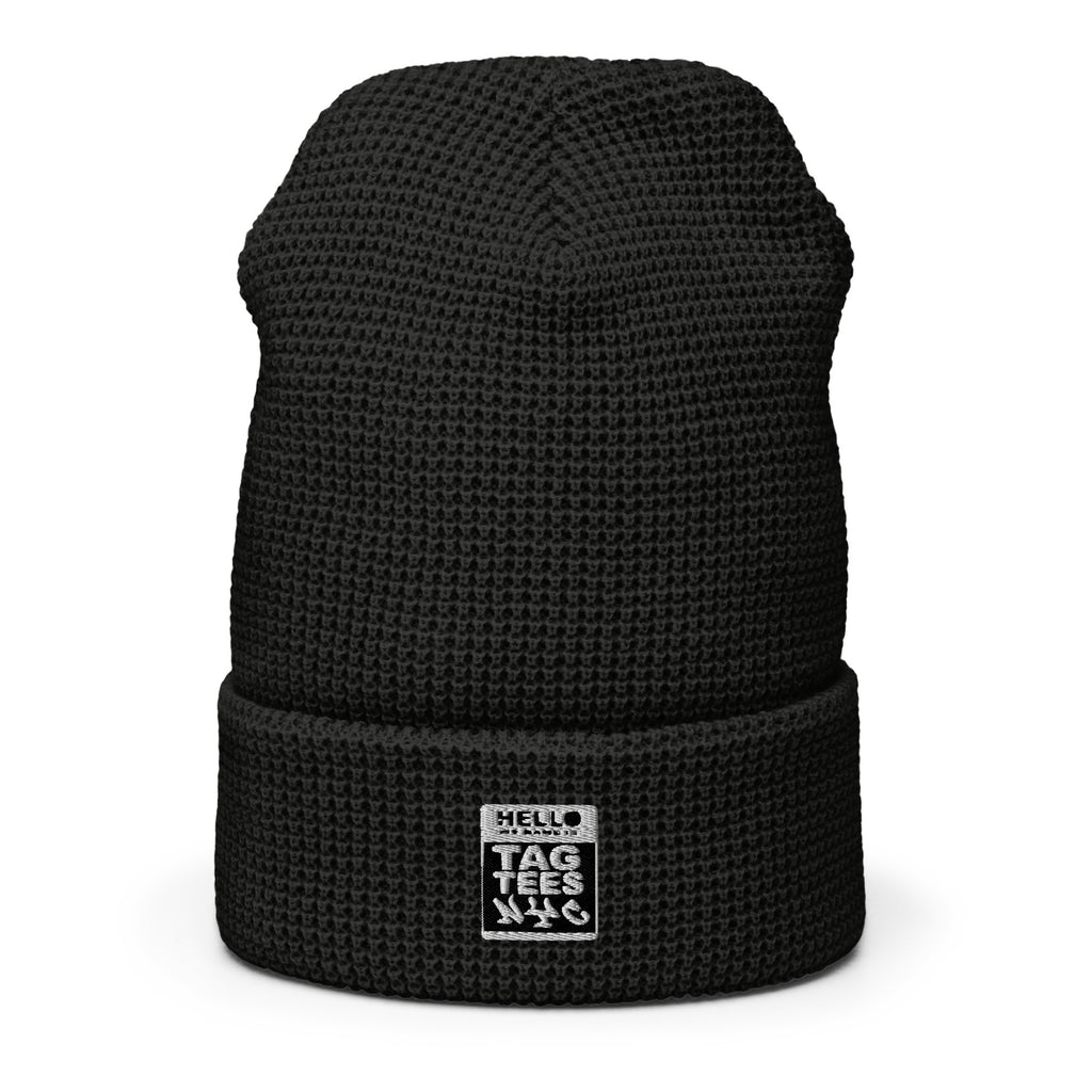 TAG TEES NYC Waffle beanie