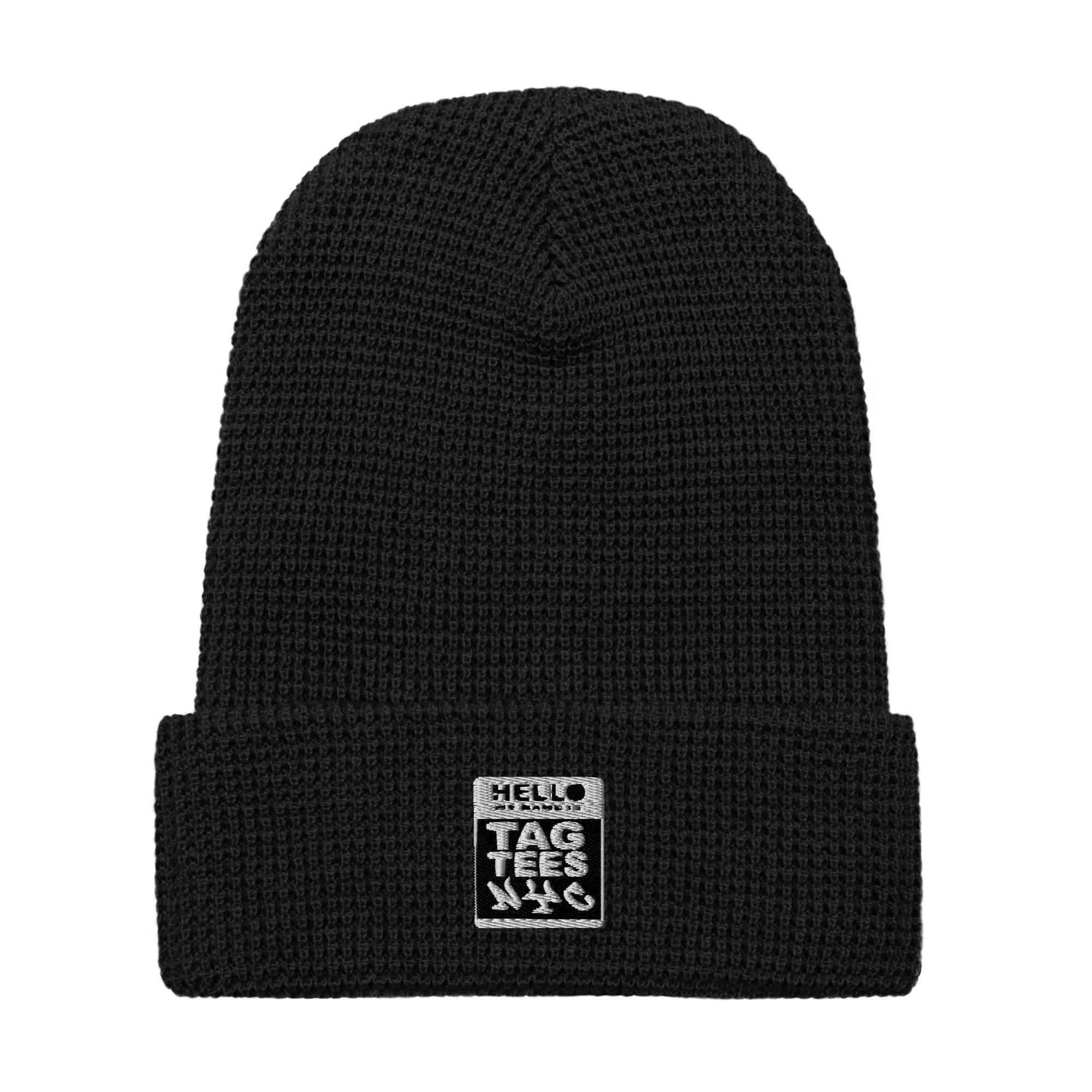 TAG TEES NYC Waffle beanie